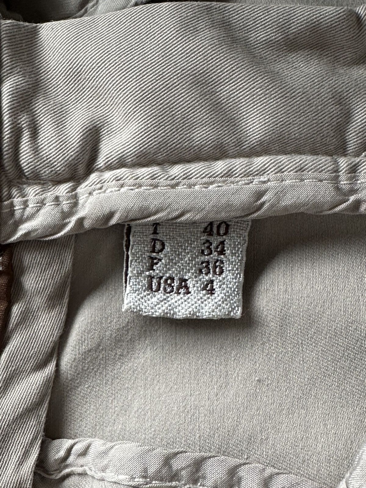 Brunello Cucinelli Brunello Cucinelli Chino Pants Womens Size 27" / US 4 / IT 40 - 14 Thumbnail