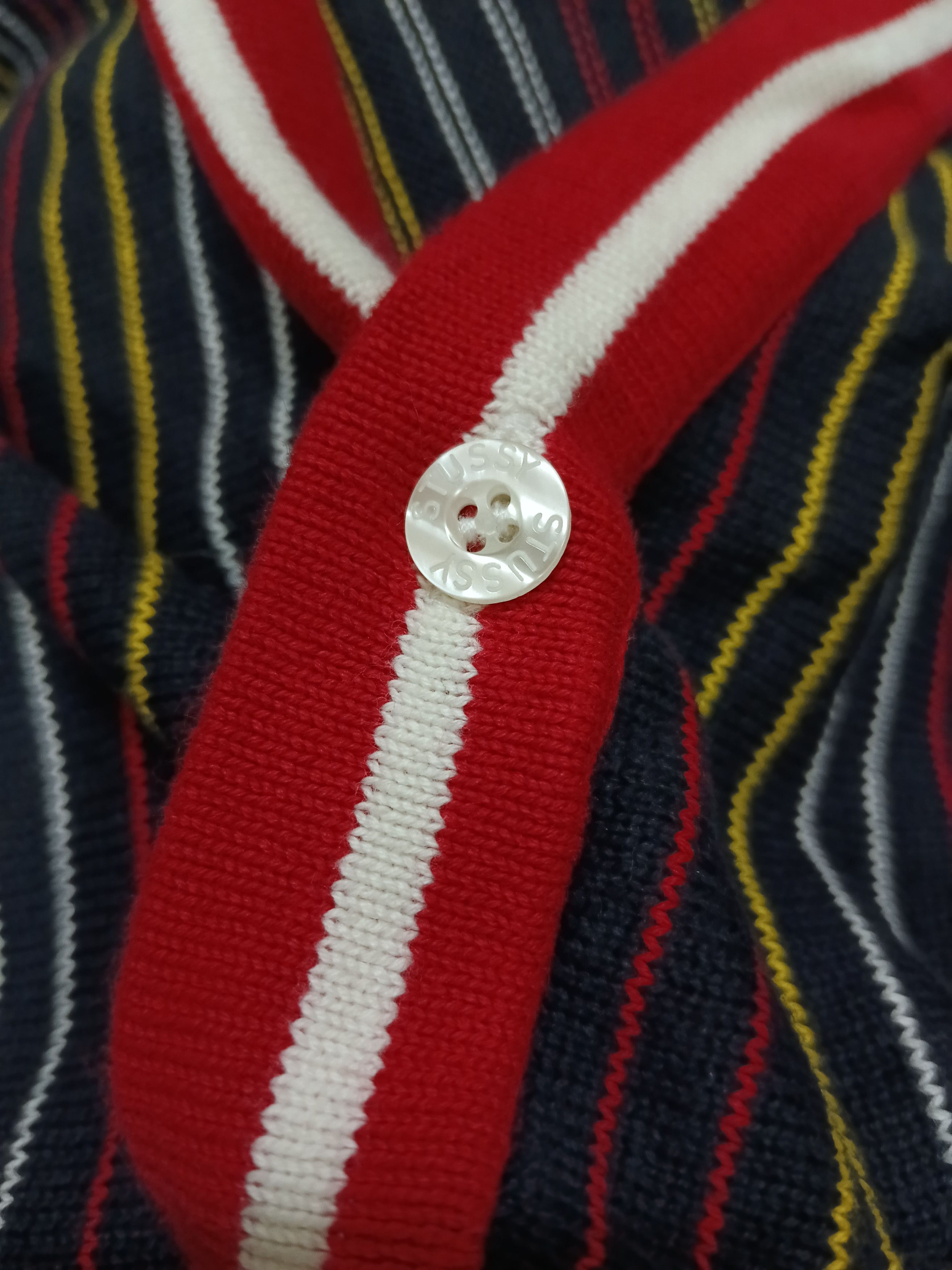Stussy OG🔥GRAIL STUSSY CARDIGAN KNIT Size US L / EU 52-54 / 3 - 4 Thumbnail