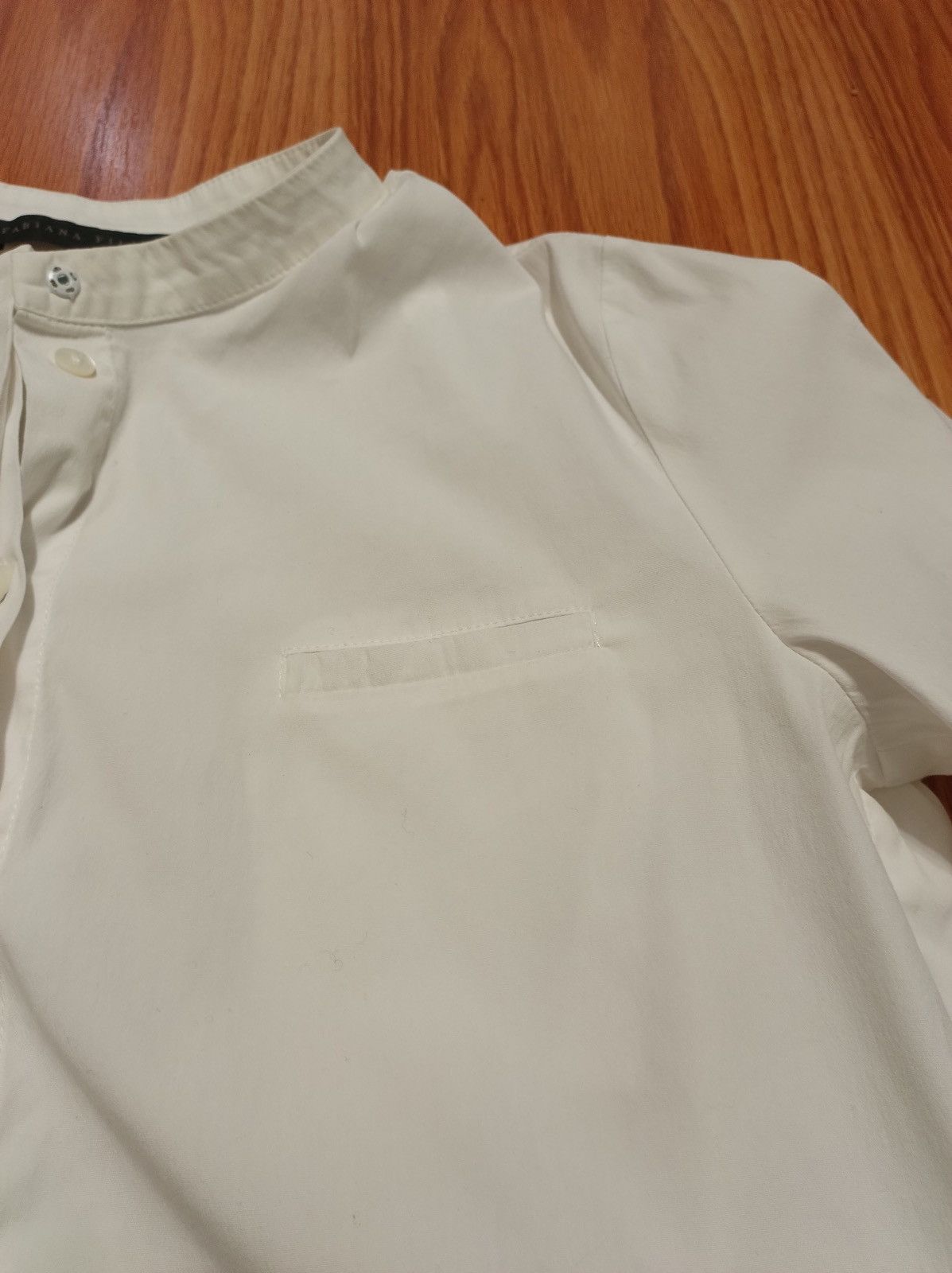 Fabiana Filippi Fabiana Filippi Cotton Silk Blouse Shirt Women’s Size M Size S / US 4 / IT 40 - 12 Thumbnail