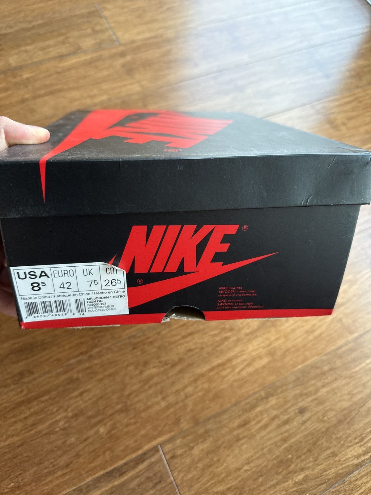 Jordan Brand Storm Blue Air Jordan 1 Size US 8.5 / EU 41-42 - 7 Thumbnail