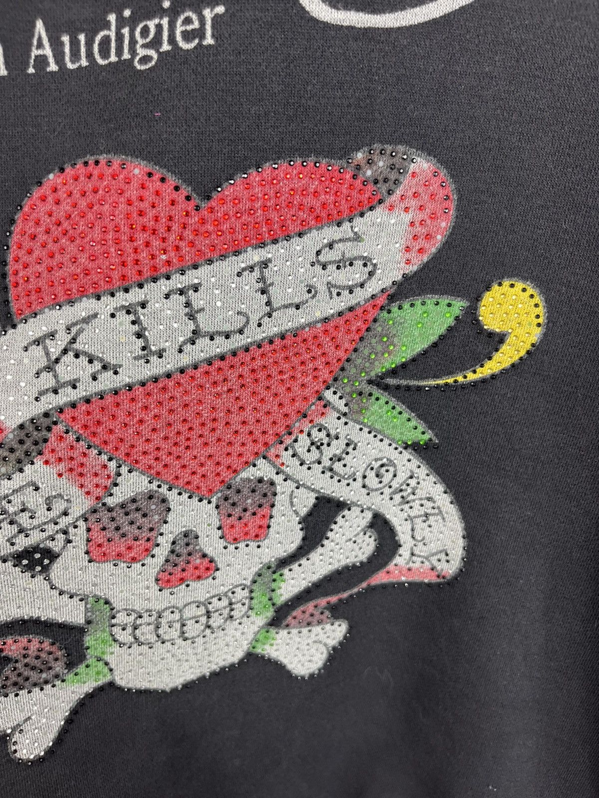 Ed Hardy × Vintage Vintage Ed Hardy by Christian Audigier y2k zip hoodie heart Size US M / EU 48-50 / 2 - 20 Thumbnail