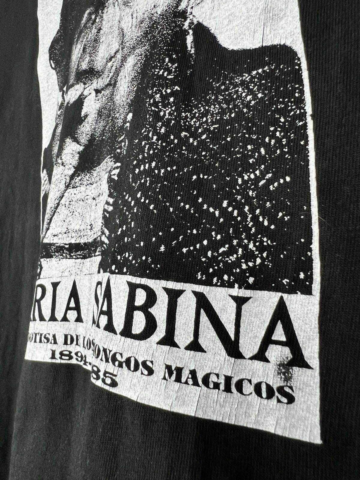 Vintage Maria Sabina Smoking Mushrooms T shirt Size US S / EU 44-46 / 1 - 3 Thumbnail