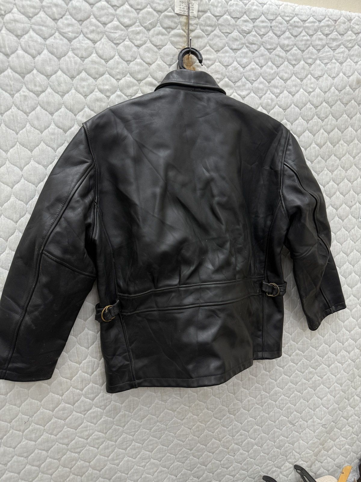 Genuine Leather 🔥🔥🔥ARCHIVE VINTAGE RBC LEATHER JACKET Size US L / EU 52-54 / 3 - 5 Thumbnail