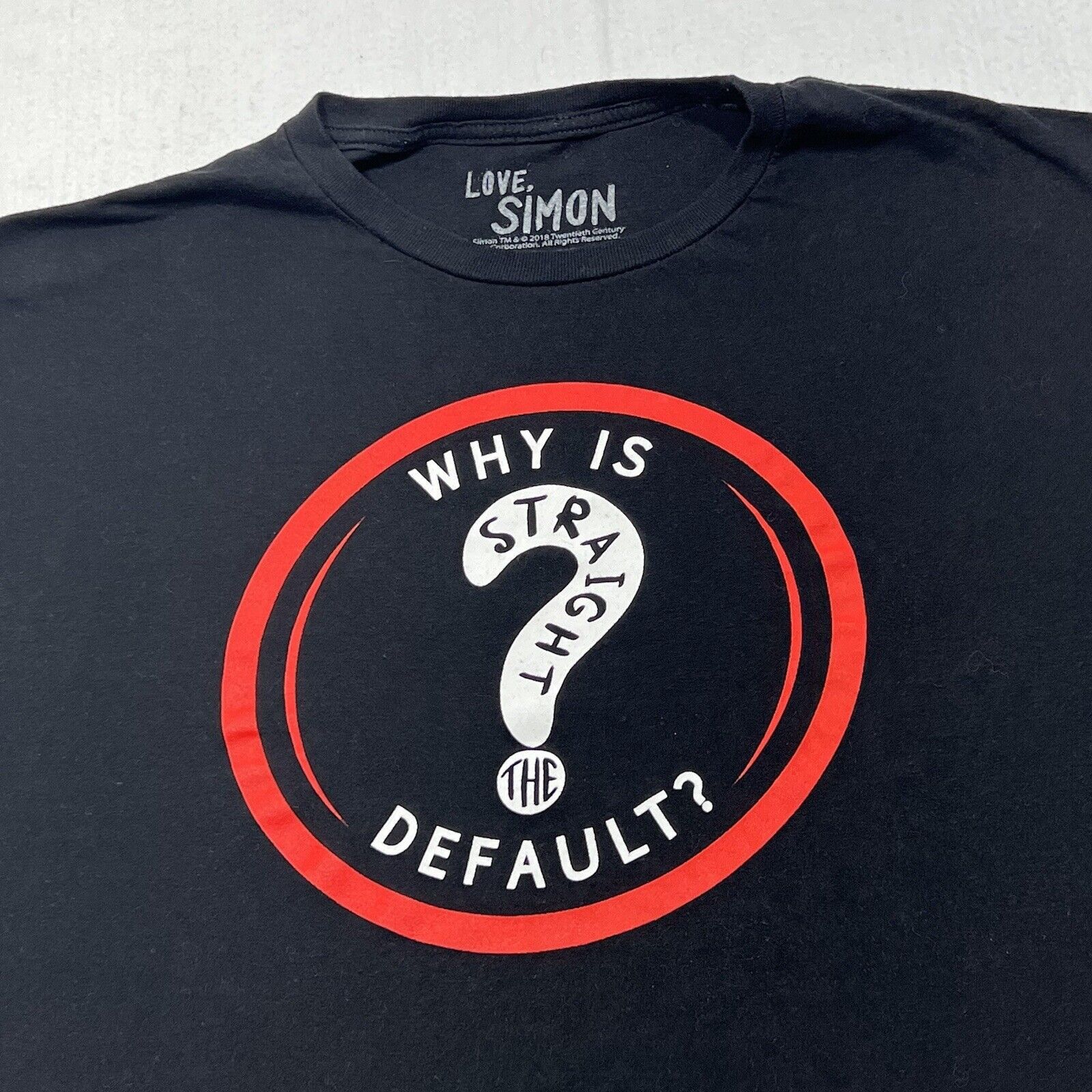 Ripple Junction Love, Simon Why Is Straight the Default Graphic T Shirt Size US XL / EU 56 / 4 - 2 Thumbnail