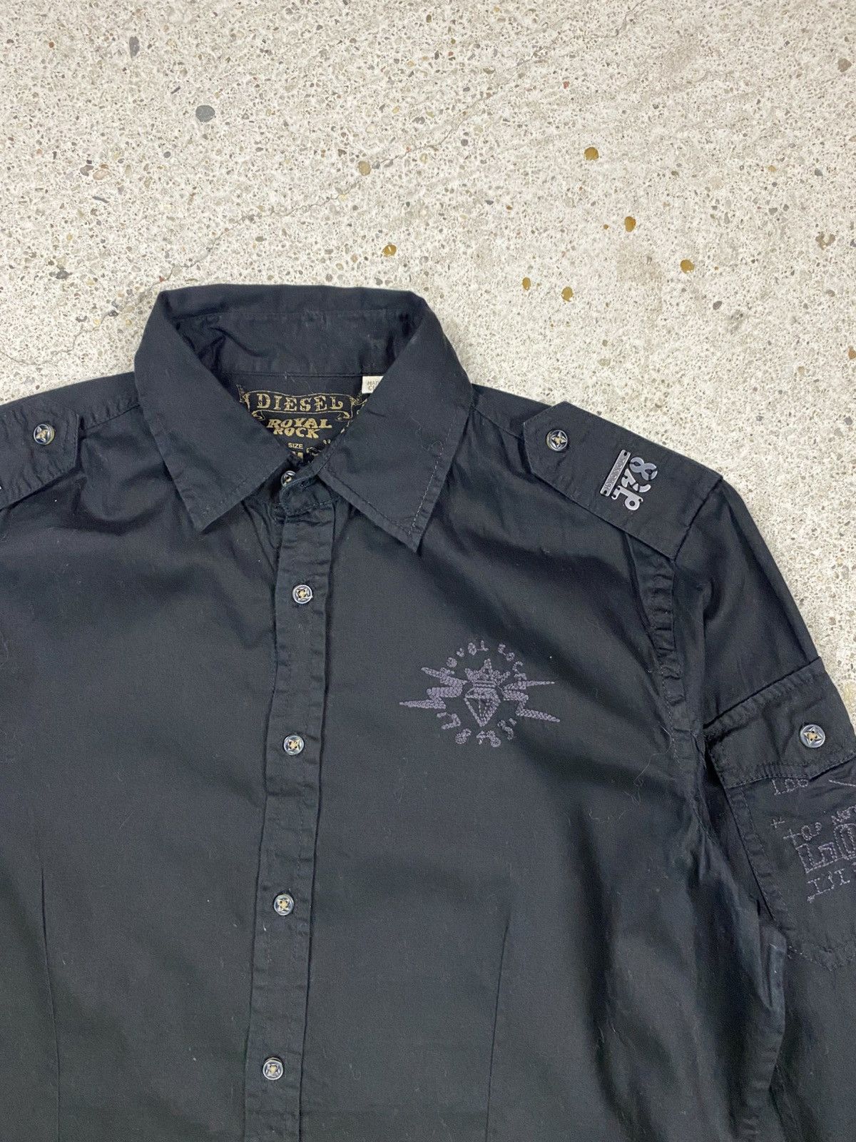 Diesel Diesel womens shirt button up royal rock affliction vintage Size M / US 6-8 / IT 42-44 - 2 Thumbnail