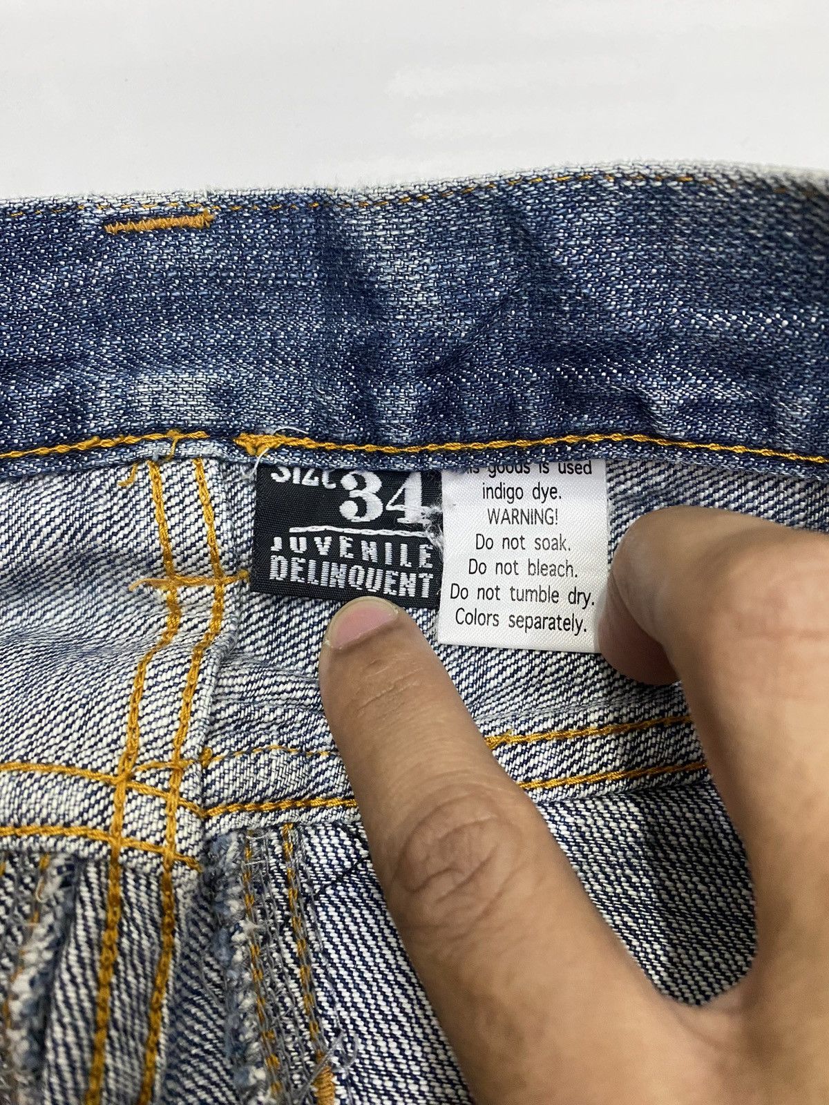 Hysteric Glamour × Undercover 🔥JUVENILE DELINQUENT JAPANESE AVANT GARDE DENIM JEANS Size US 31 - 9 Thumbnail