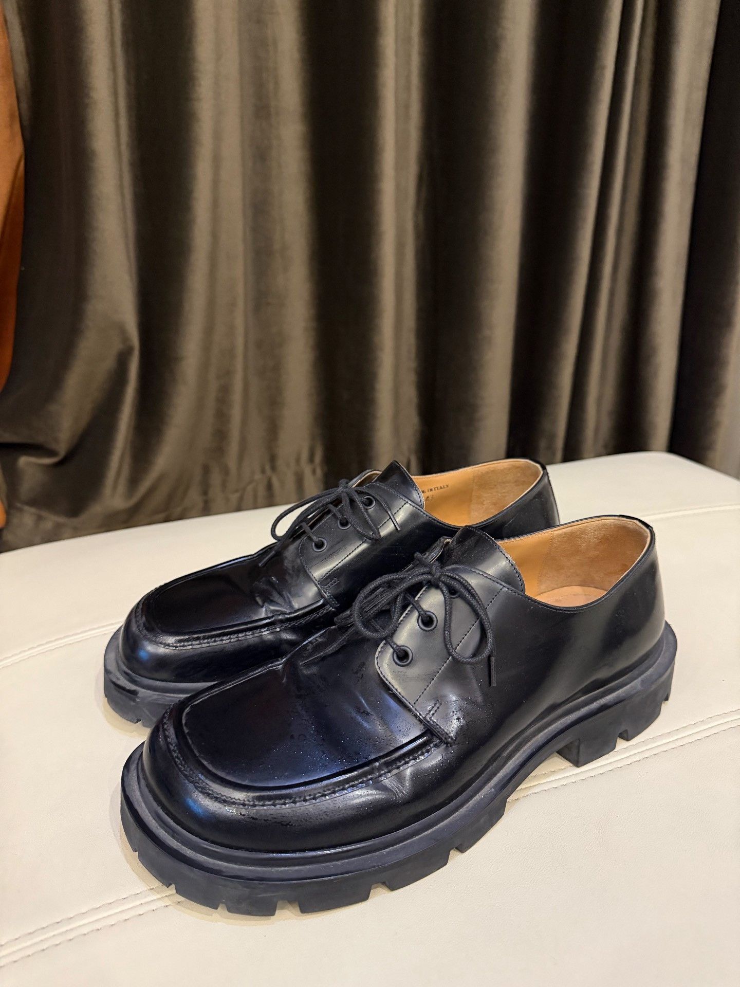 Maison Margiela Maison Margiela Square Toe Derby Shoes Size US 9 / EU 42 - 1 Thumbnail