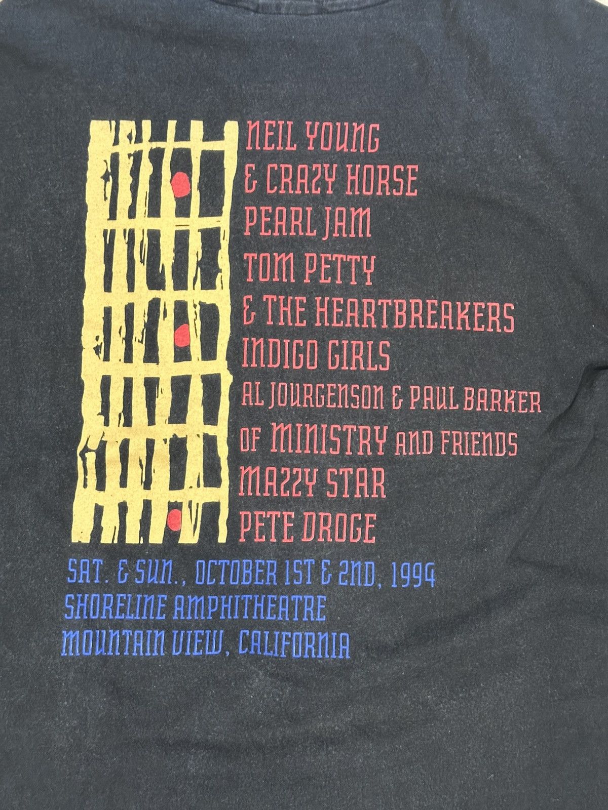 Band Tees Vintage 1994 Bridge School Benefit Concert Pearl Jam XL Size US XL / EU 56 / 4 - 8 Thumbnail