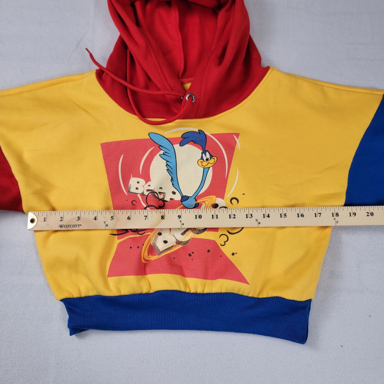 Members Only Members Only Loony Tunes Crop Top Hoodie Womens Sz S (672) Size S / US 4 / IT 40 - 6 Thumbnail