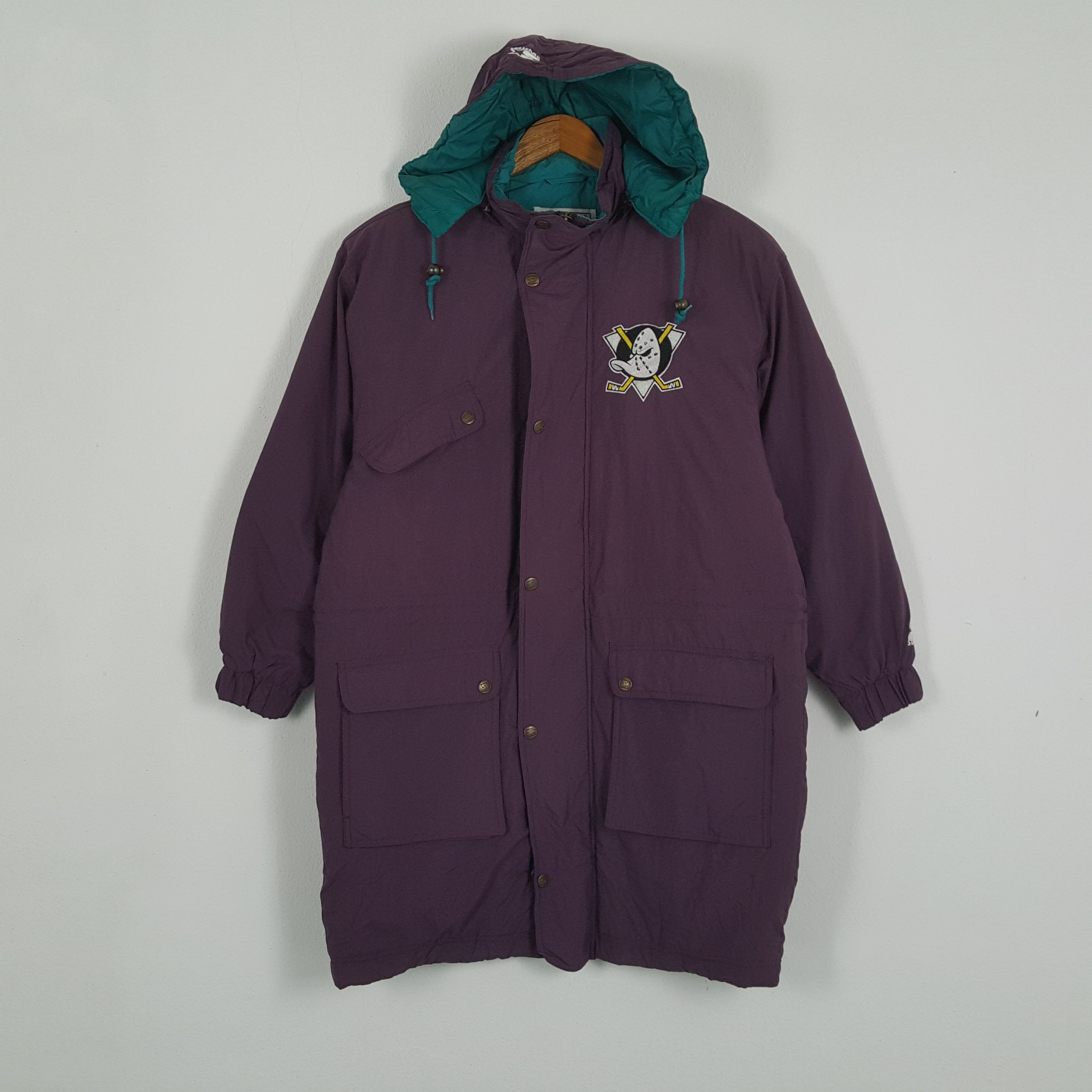 NFL × Starter × Vintage Vintage MIGHTY DUCKS STARTERS American NHL Jacket Size US L / EU 52-54 / 3 - 1 Thumbnail