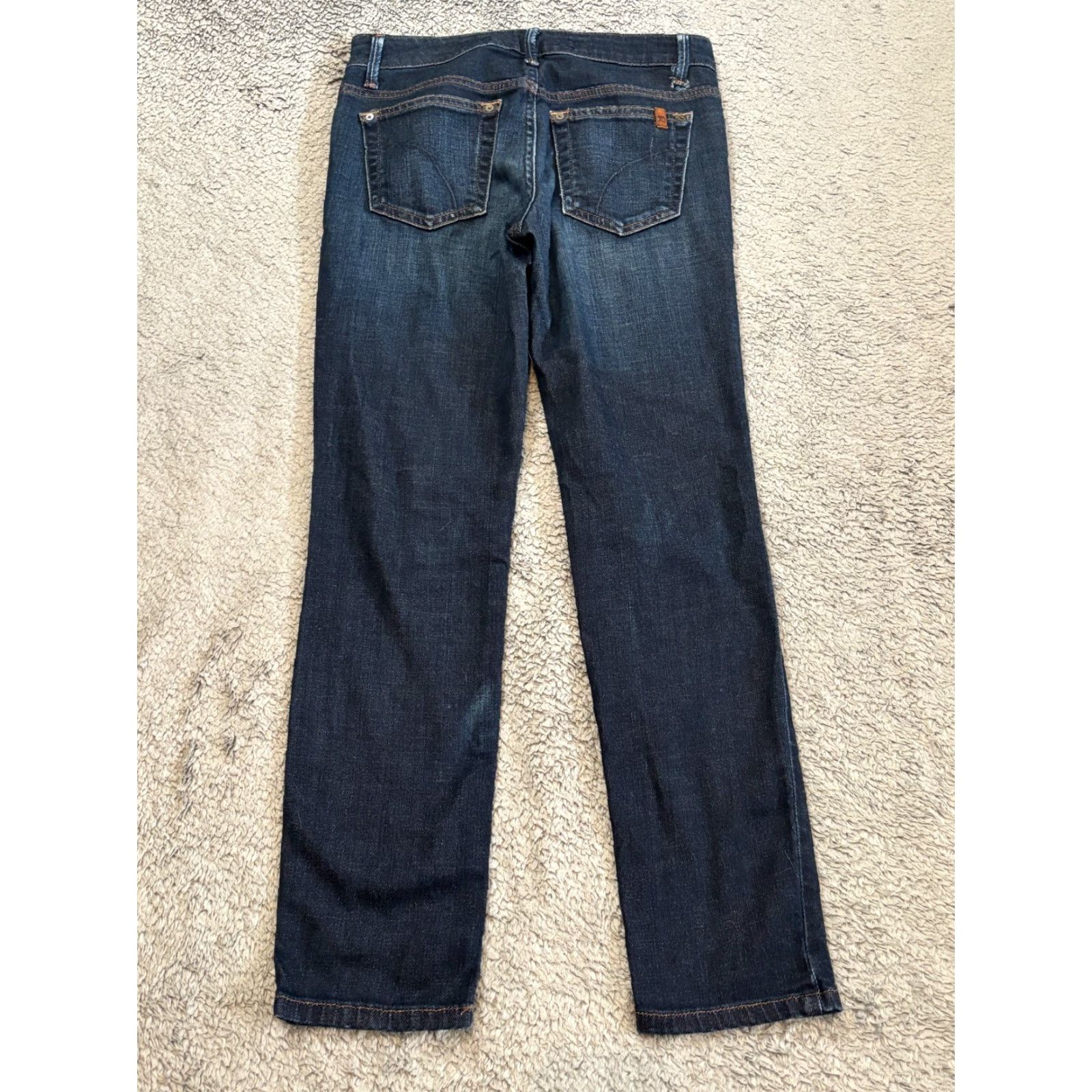 Vintage Joes Jeans Womens 24 Dark Wash Blue Denim Skinny Stretch Casual Pants Jeans 5-Pocket Design Womens Size 42" / US 20 - 7 Thumbnail