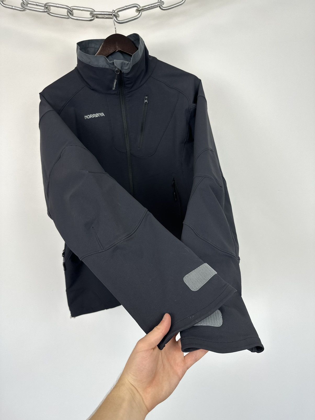Norrona Vintage Norrona Svalbard Flex 1 Softshell Outdoor Jacket Size US XL / EU 56 / 4 - 9 Thumbnail