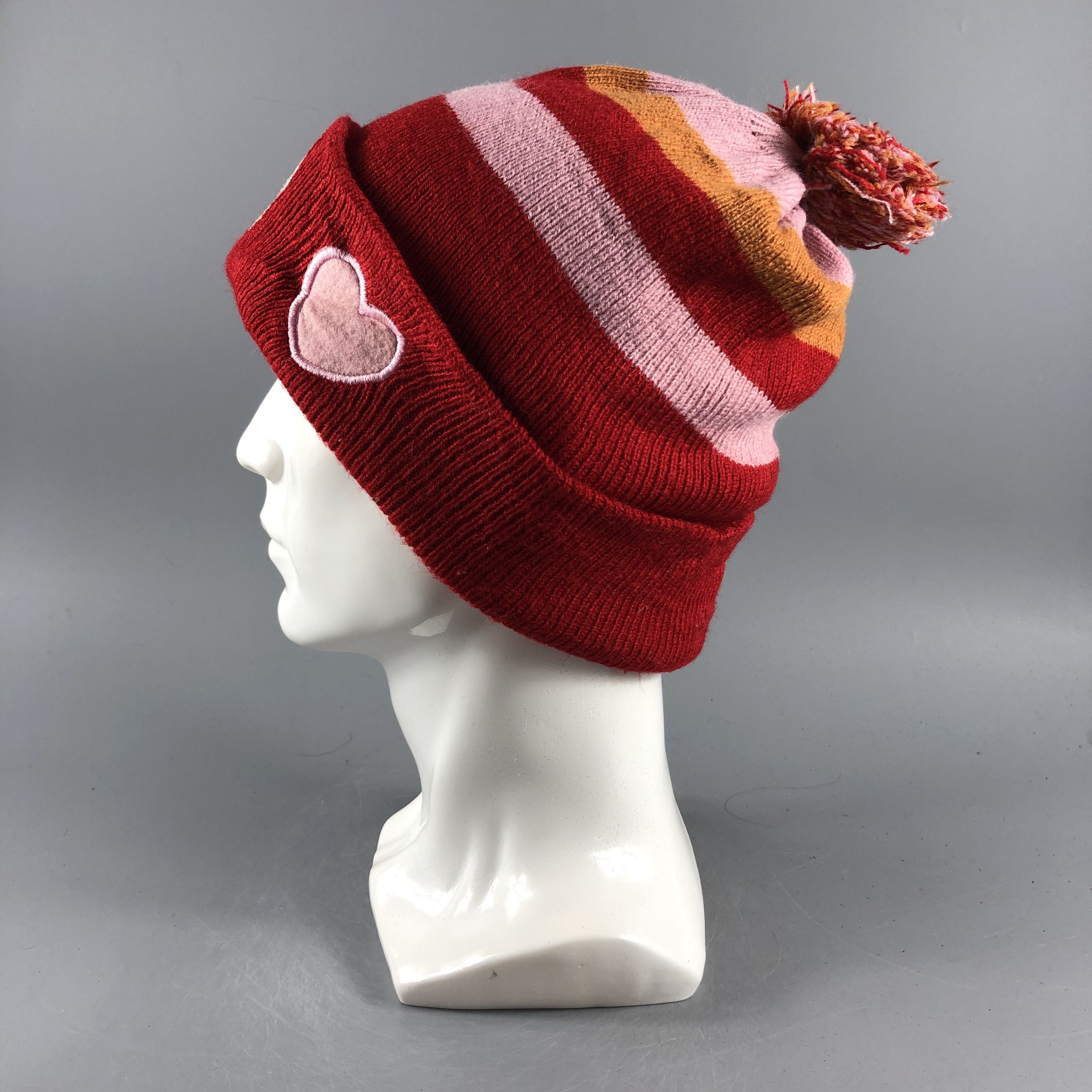 Japanese Brand × Vintage Womens Unknown Bobble Beanie Snow Hat Snow Cap -D378 Size ONE SIZE - 1 Thumbnail
