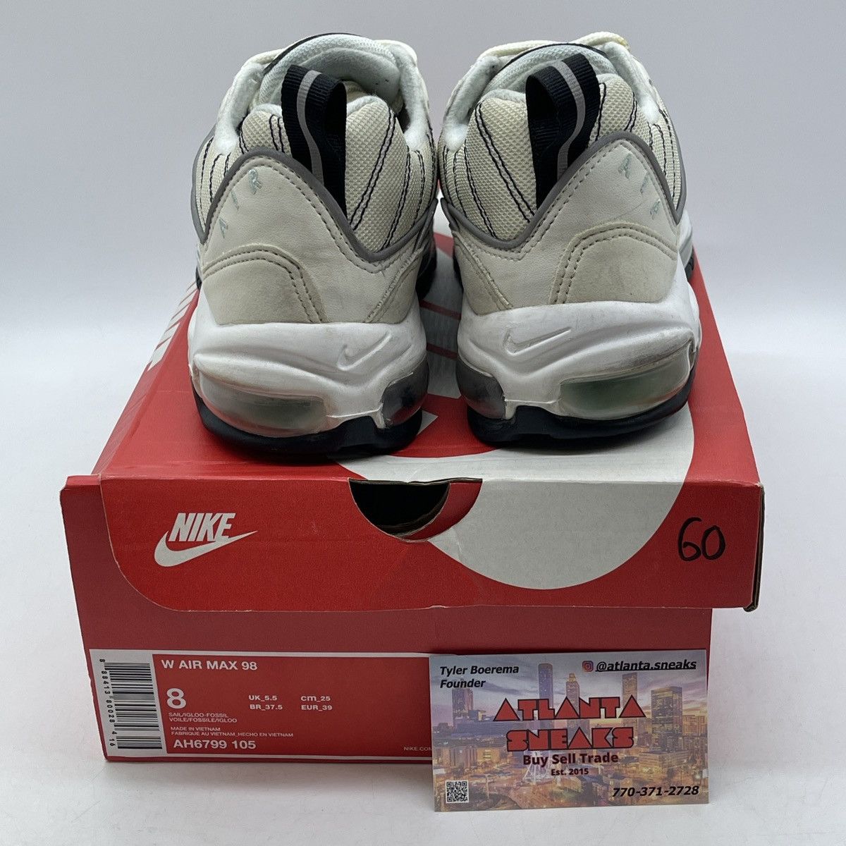 Nike Wmns air max 98 igloo Size US 8 / IT 38 - 3 Thumbnail