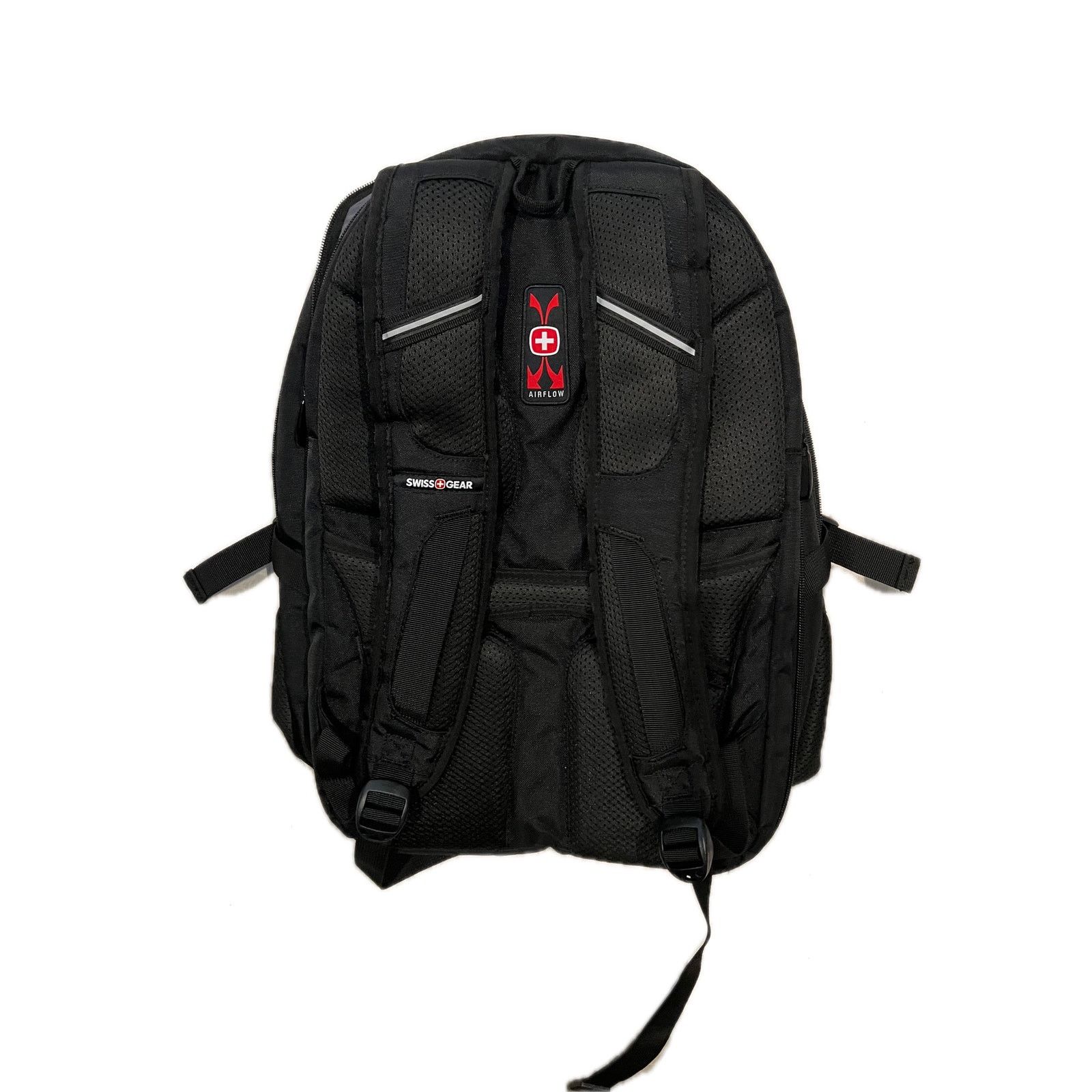 Swissgear Swiss Gear 3760 Laptop Backpack Black Red Size 42 - 2 Thumbnail