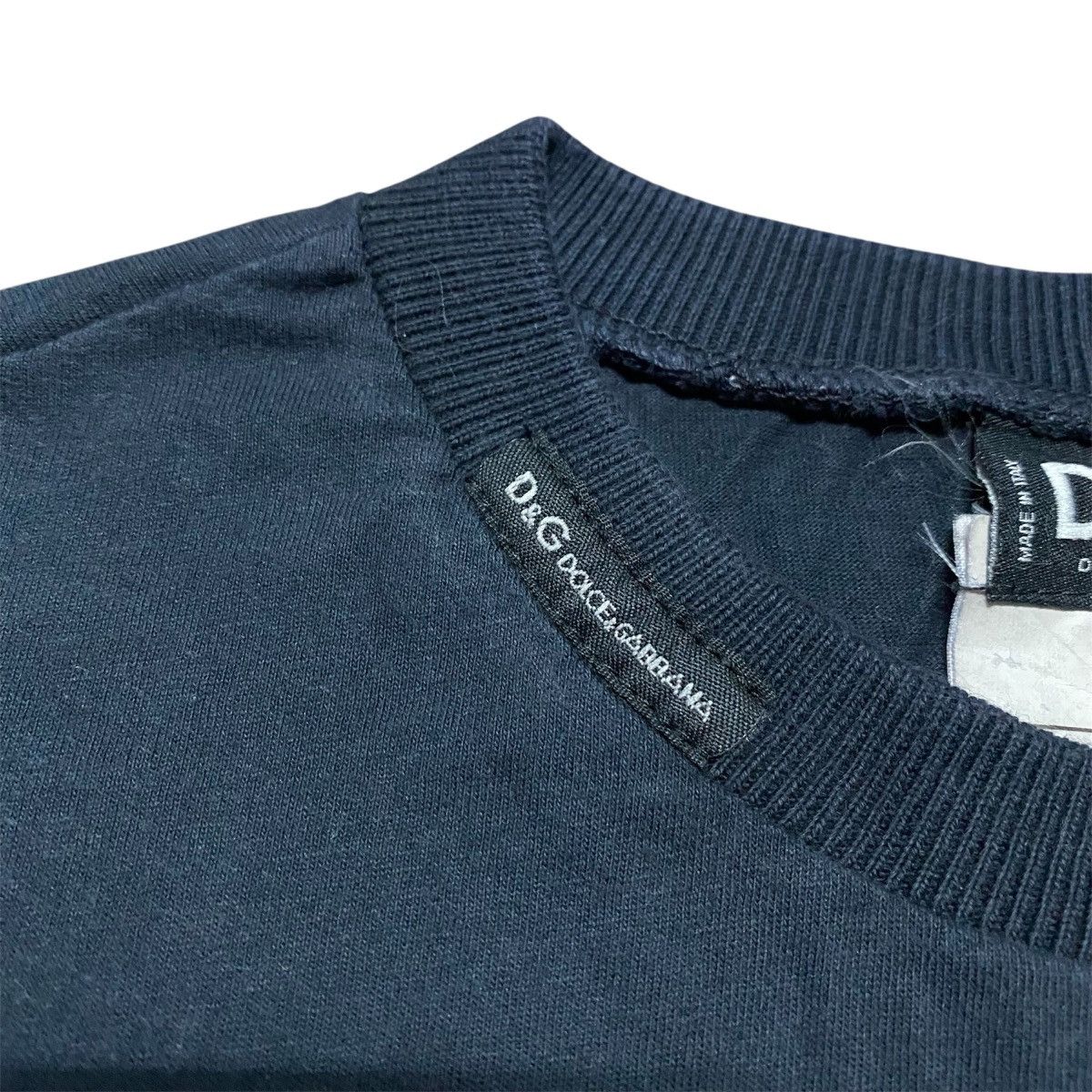 Designer × Dolce & Gabbana Rare‼️🔥D&G Dolce & Gabbana Ringer T-Shirt Size US M / EU 48-50 / 2 - 7 Thumbnail