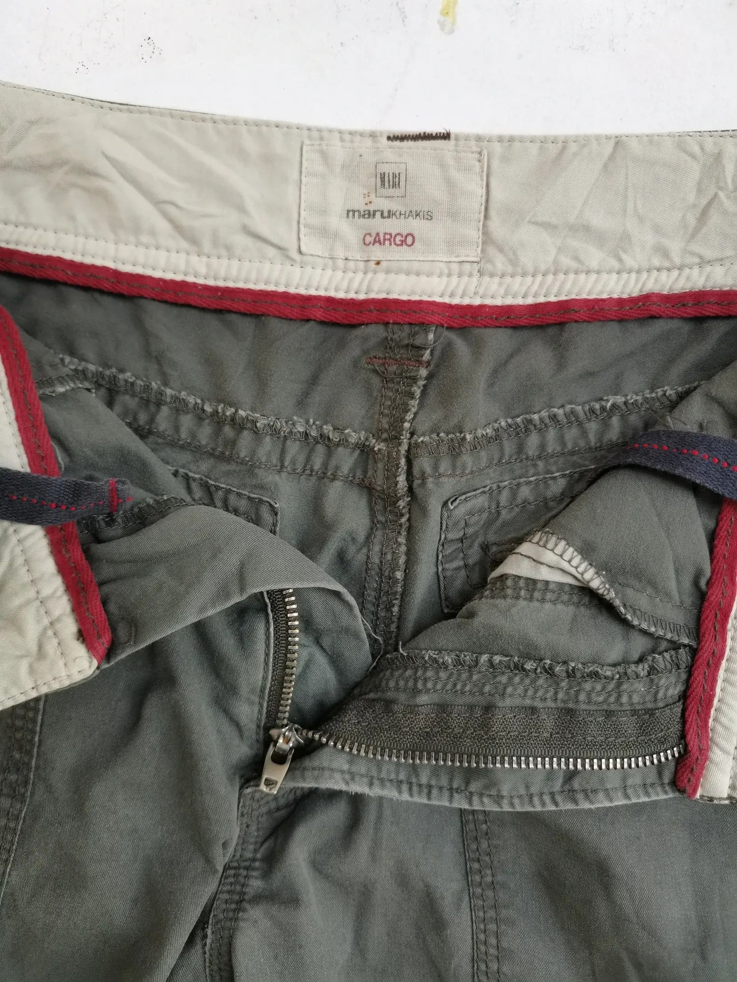 Japanese Brand Rare!!! Maru Khakis Tactical Cargo Multipocket Pants Size US 34 / EU 50 - 9 Thumbnail