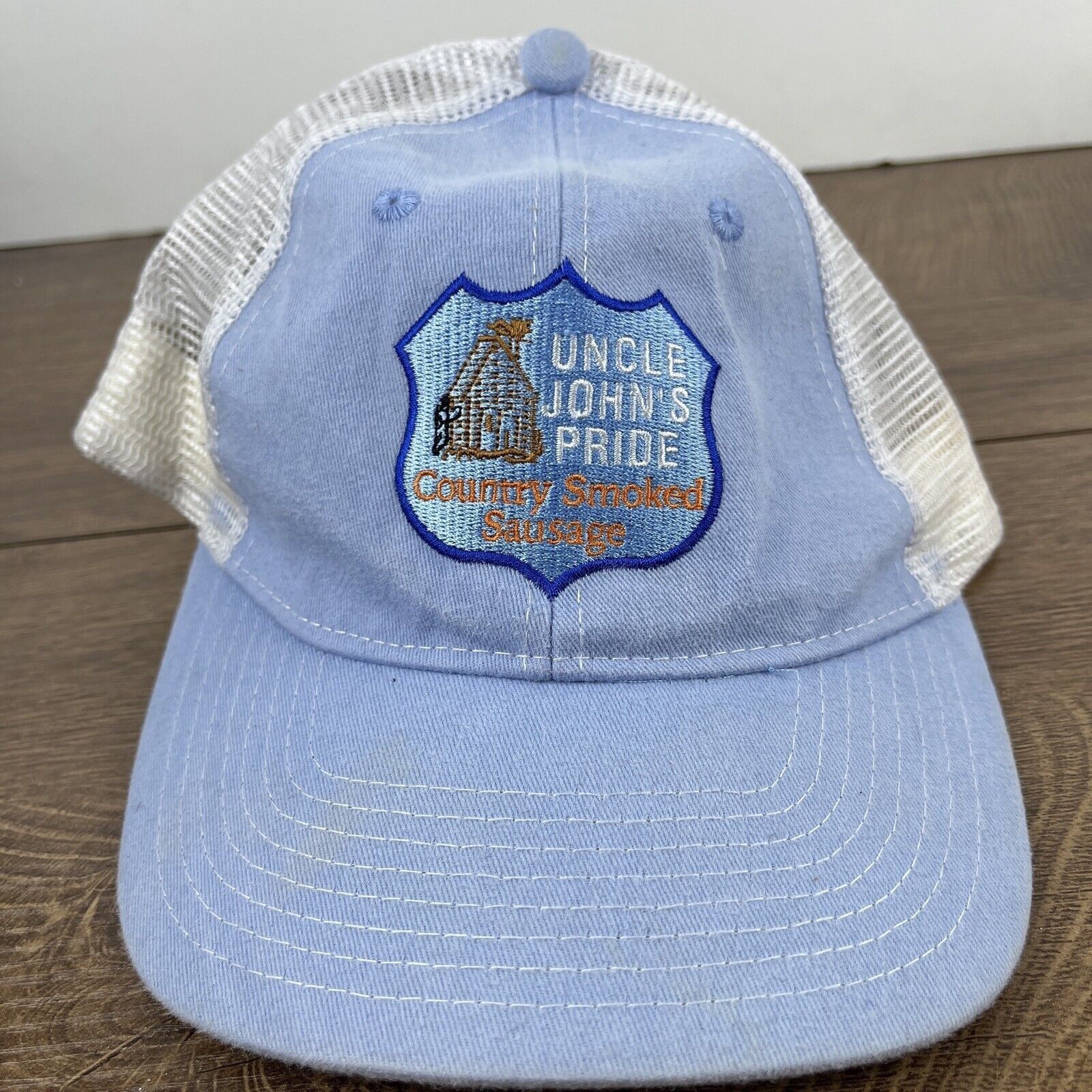 Other Uncle Johns Pride Hat Country Smoked Sausage Blue Hat Adjust Size ONE SIZE - 4 Thumbnail