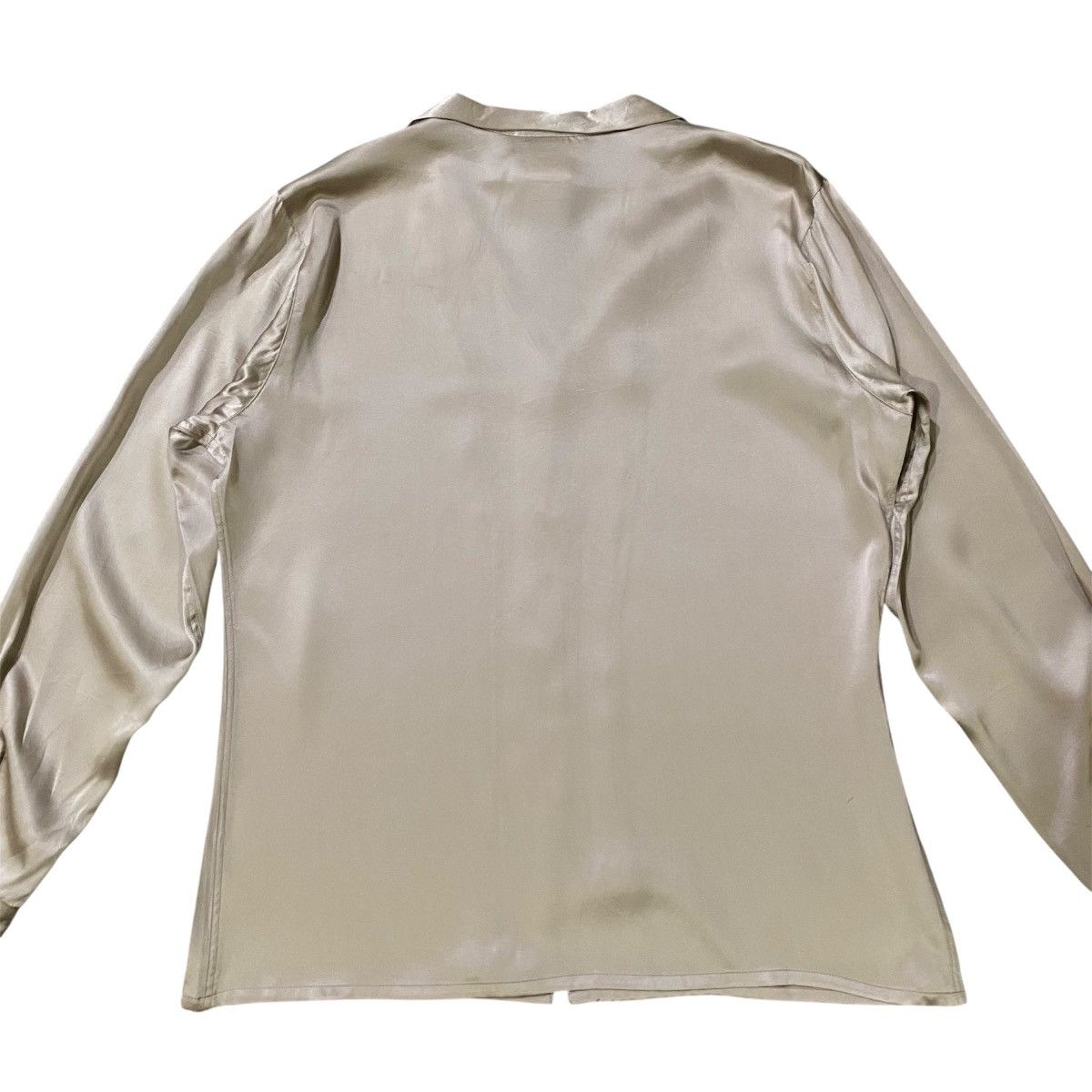 agnes b. ‼️LAST DROP‼️Agnès b Silk Blouse Vintage Minimalist Luxury Size S / US 4 / IT 40 - 9 Thumbnail