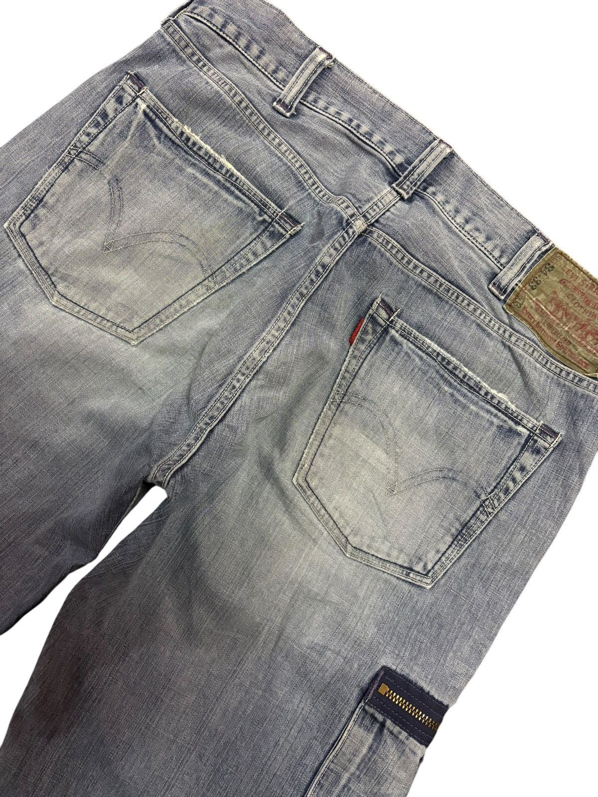 Japanese Brand × Levi's × Levi's Vintage Clothing Y2k Vintage Levi’s 503 Cargo Tactical Baggy Jeans Size US 34 / EU 50 - 5 Thumbnail
