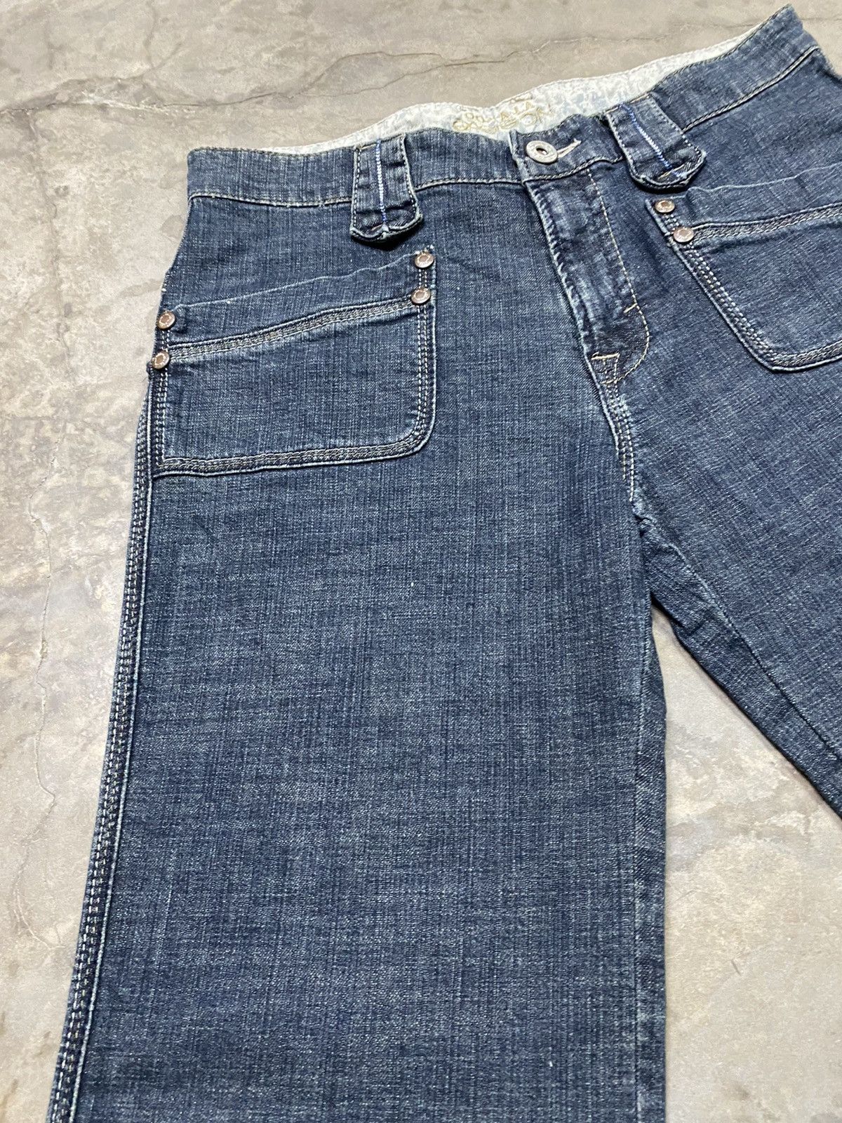 Japanese Brand Flare Jeans Japanese Sasson Super Baggy Flared Size US 32 / EU 48 - 4 Thumbnail
