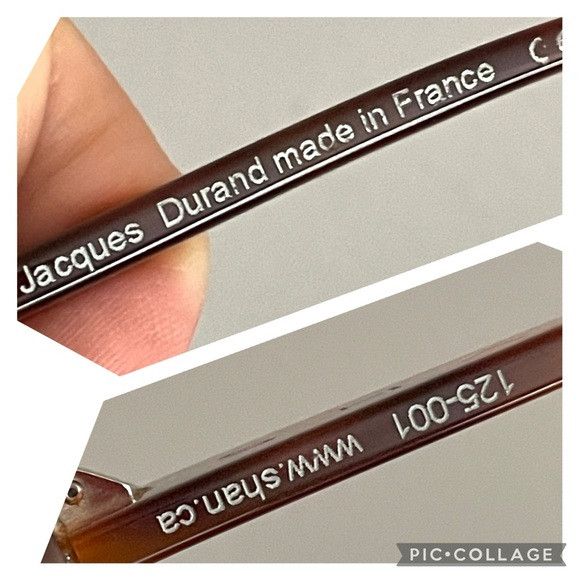 Vintage Shan by Jacques Durand Rectangular Sunglasses - France Size ONE SIZE - 8 Thumbnail