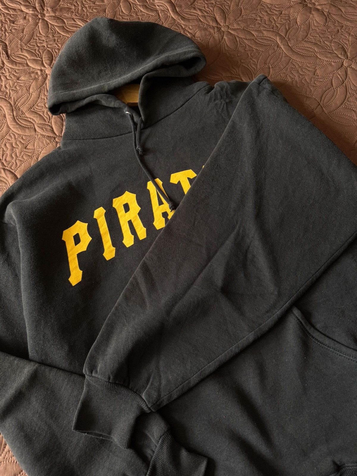MLB VINTAGE 90s MLB PITTSBURGHT PIRATE PULLOVER HOODIE Size US L / EU 52-54 / 3 - 5 Thumbnail