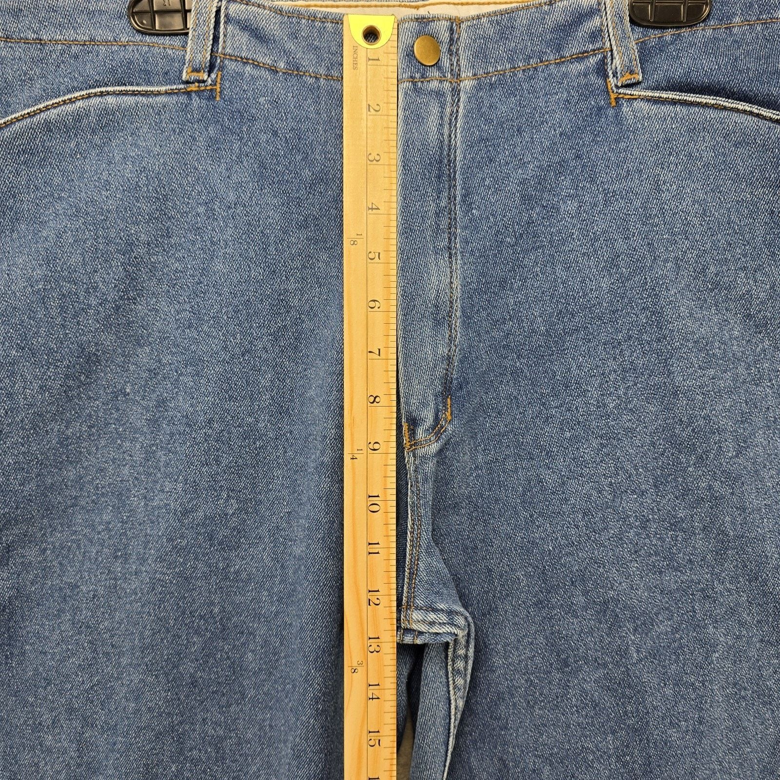 Other Vintage Hombre Denim Shorts 38 (Fits 42x15) Blue Y2K Chicano Size US 42 / EU 58 - 12 Thumbnail