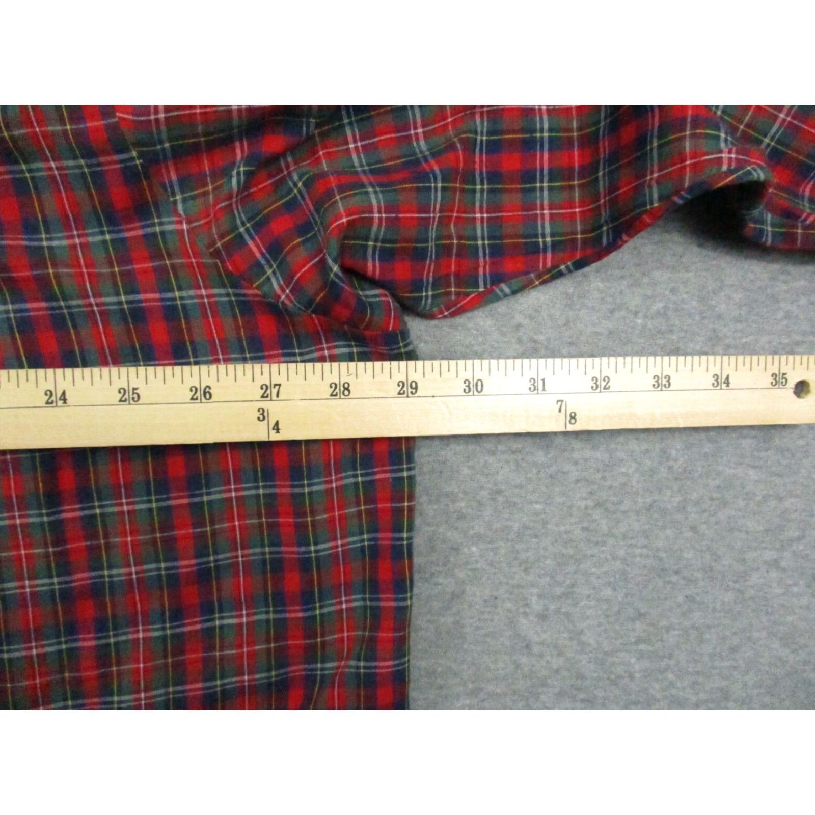 Vintage King Size Shirt 3XL Big & Tall Long Sleeve Western Pearl Snap Blue Red Mens Shirt Size US XXL / EU 58 / 5 - 7 Thumbnail