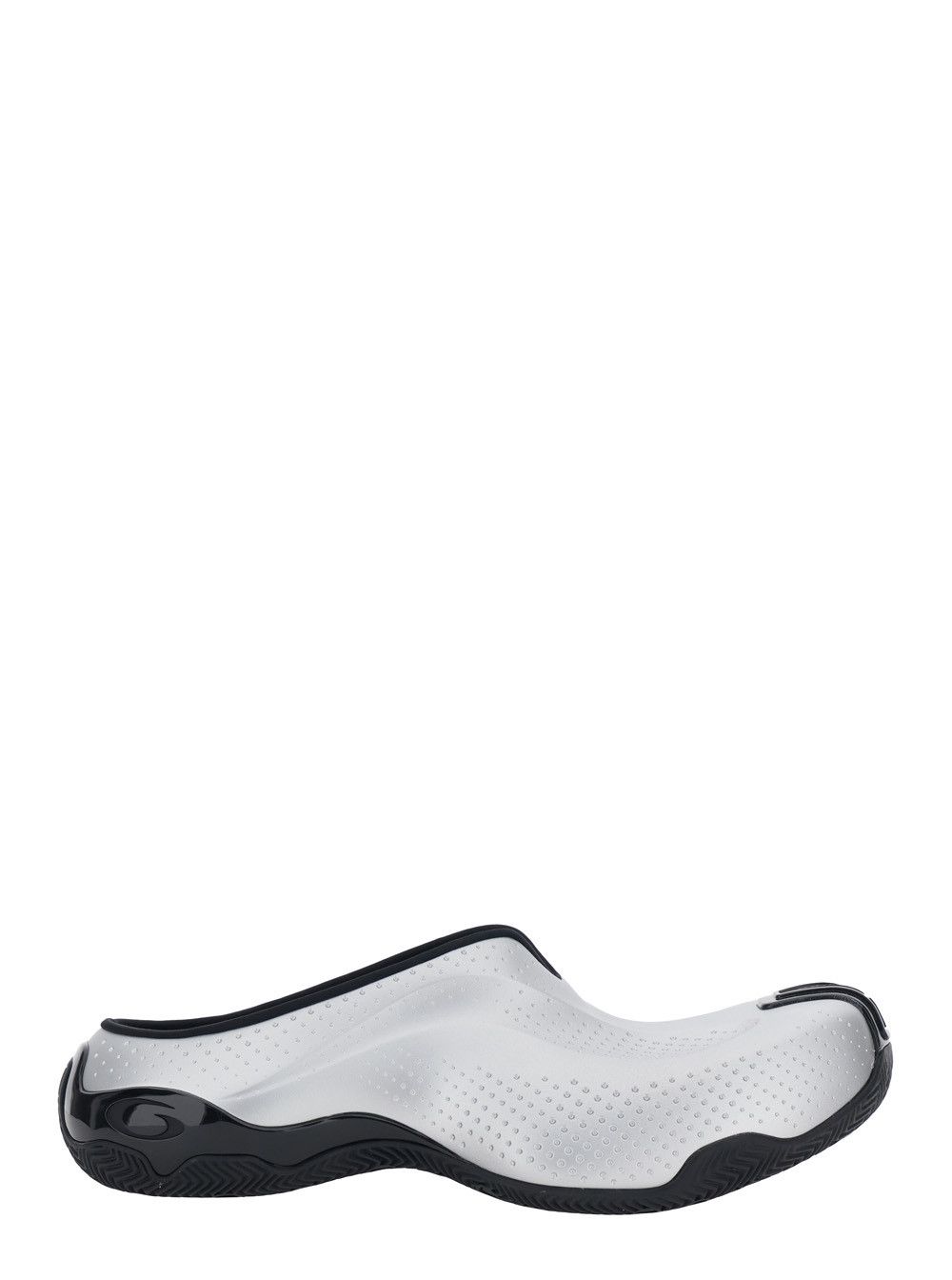 Balenciaga Grey Oversized Mule with Side Logo and Number on Front and Back in Tech Fabric for Men Size US 10 / EU 43 - 1 Thumbnail