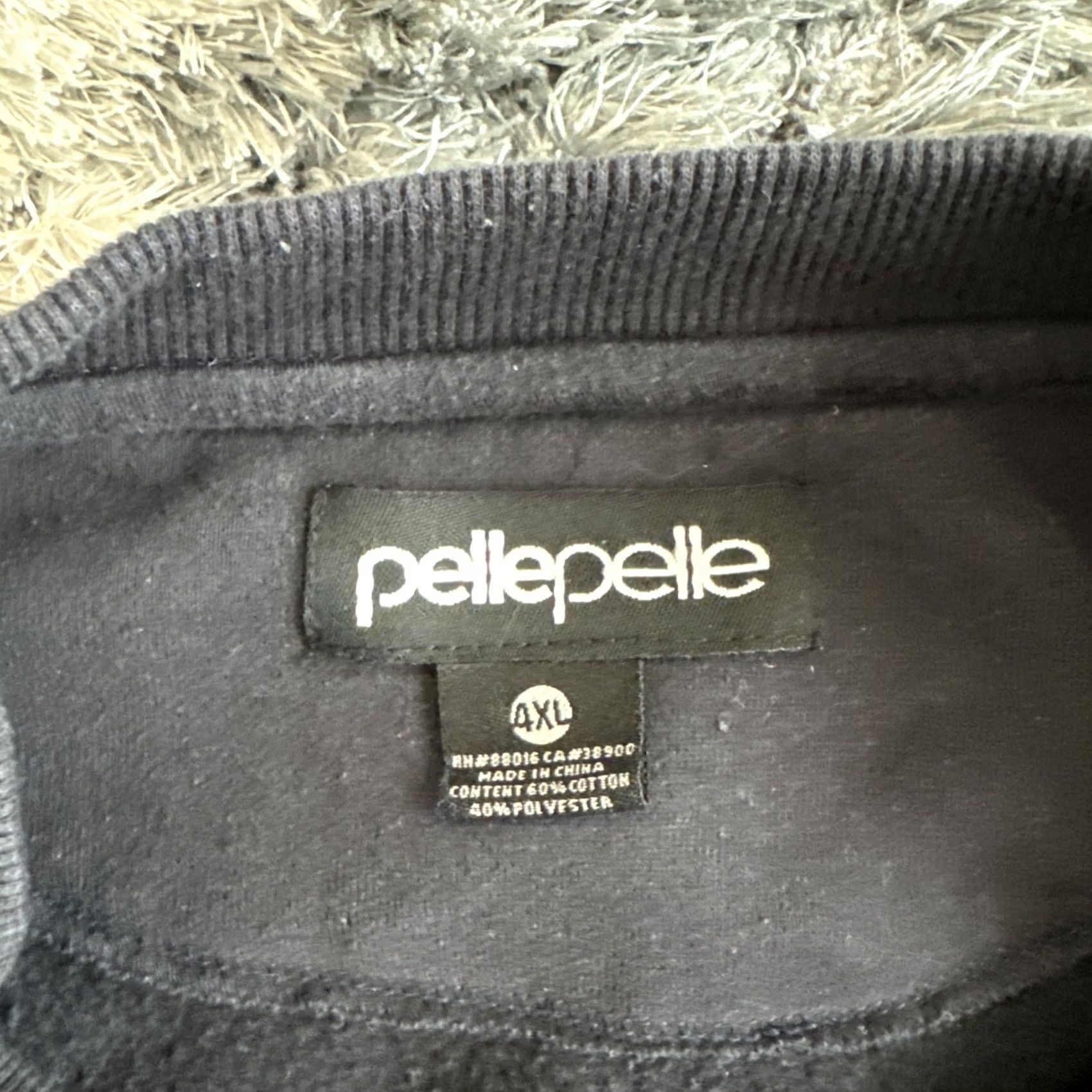 Pelle Pelle VINTAGE Pelle Pelle Long Sleeve Take Back The Streets Black Size 4XL Men’s Size US XXL / EU 58 / 5 - 3 Thumbnail