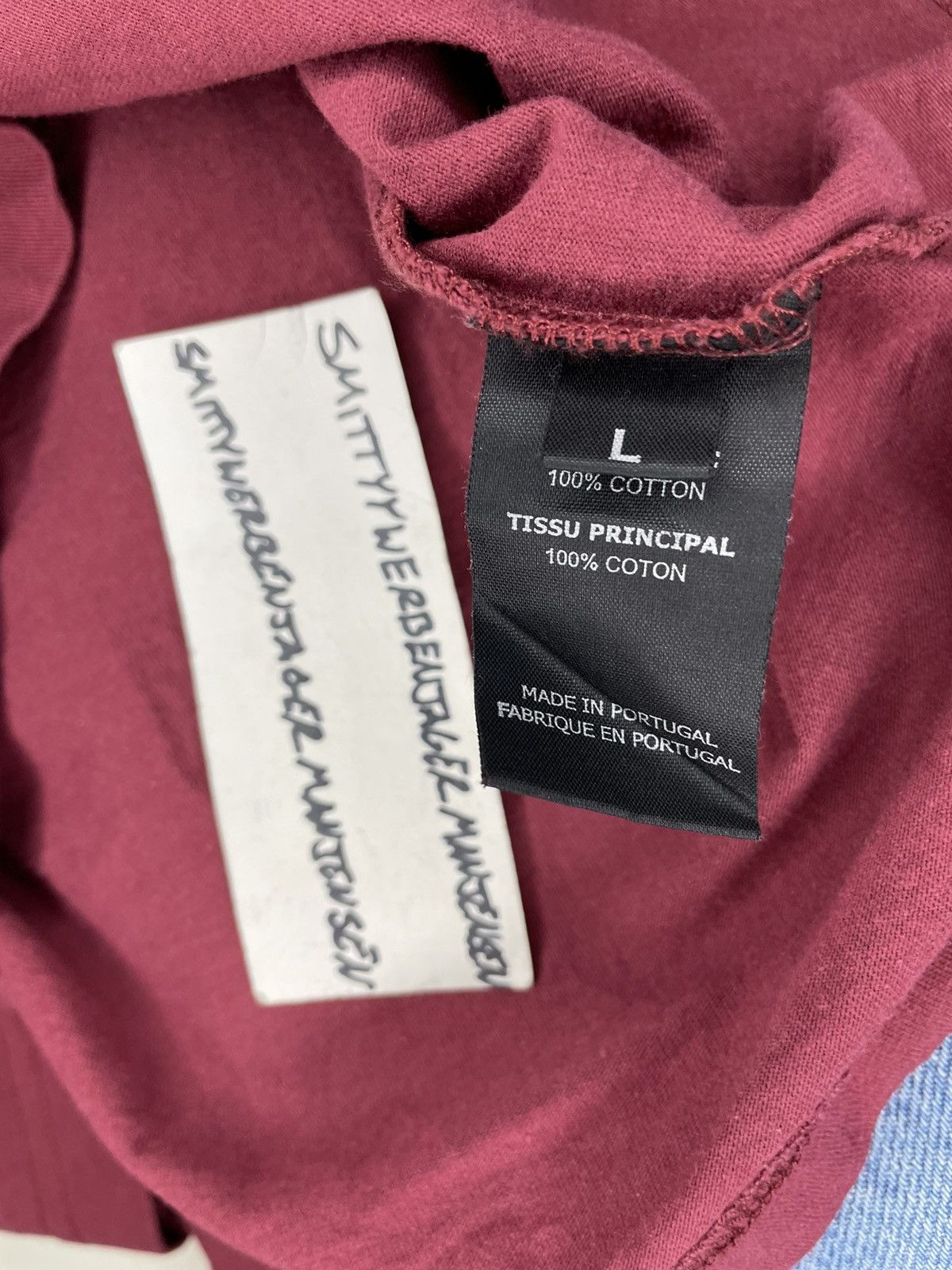 Vetements Vetements Script Logo Bordeaux T-Shirt Size US L / EU 52-54 / 3 - 11 Thumbnail