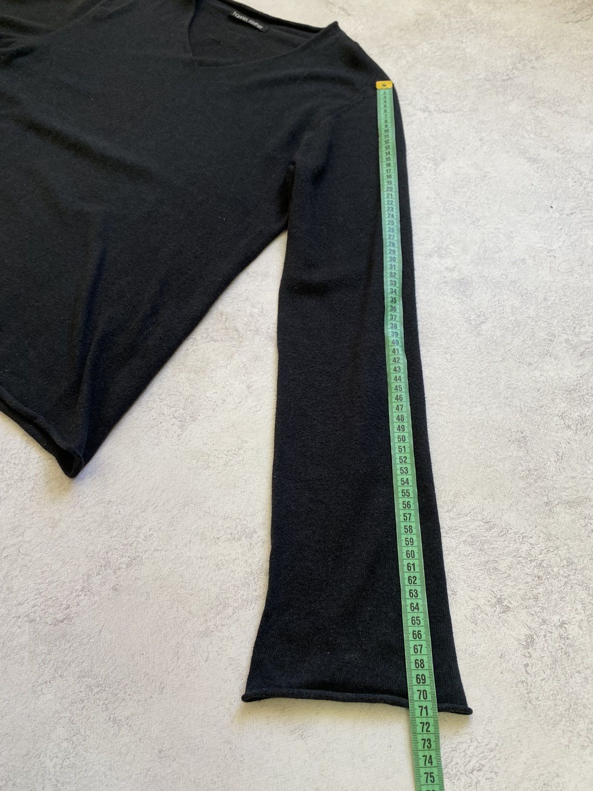 hannes roether Hannes Roether Black Avant Garde Long Sleeve Sweater Size XL Size XL / US 12-14 / IT 48-50 - 17 Thumbnail