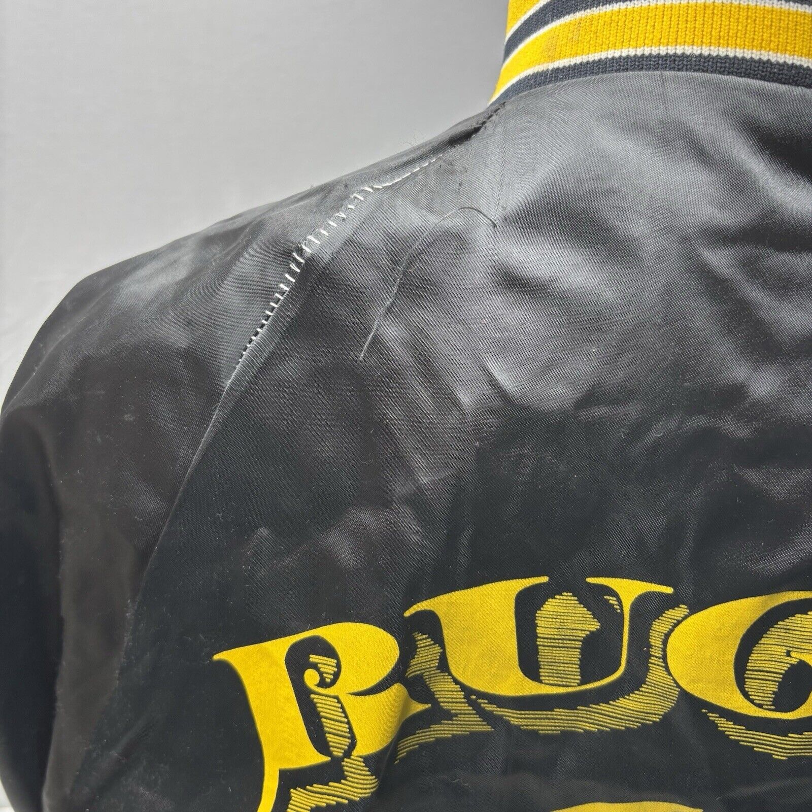 & Other Stories Ruger Satin Bomber Jacket Vintage 80s Firearm Gun Size US M / EU 48-50 / 2 - 4 Thumbnail