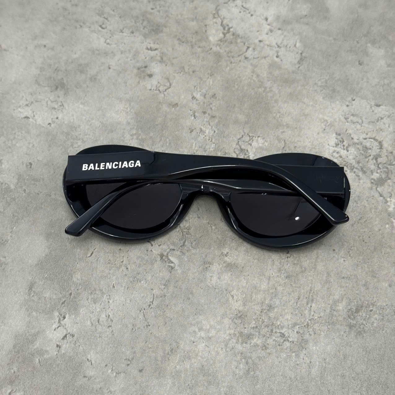 Balenciaga BALENCIAGA BB0074S 001 BLACK BLACK GREY Size ONE SIZE - 1 Thumbnail