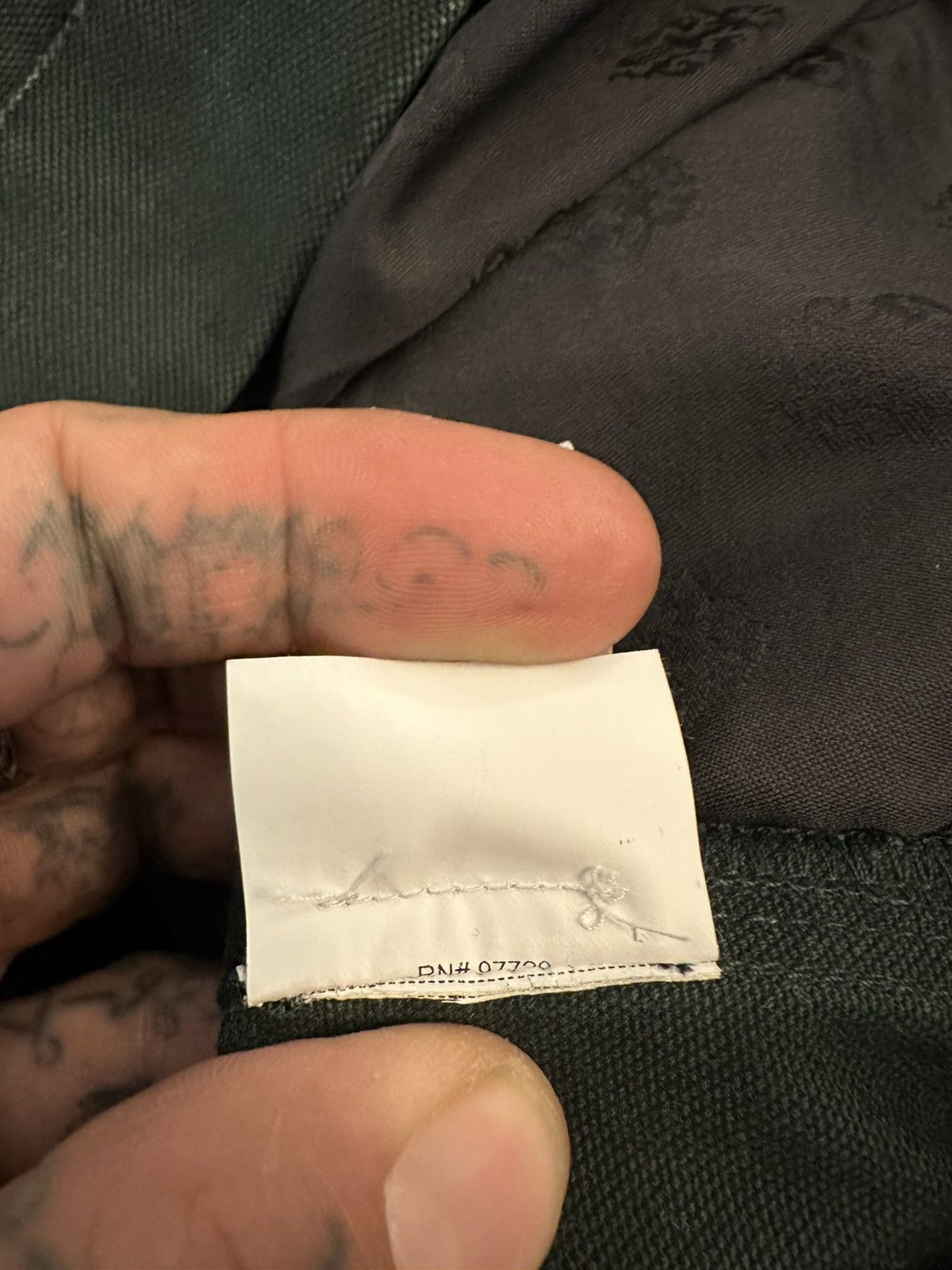Chrome Hearts Chrome Hearts JAPAN LIMITED GREEN double knee carpenter jean Size US 34 / EU 50 - 11 Thumbnail