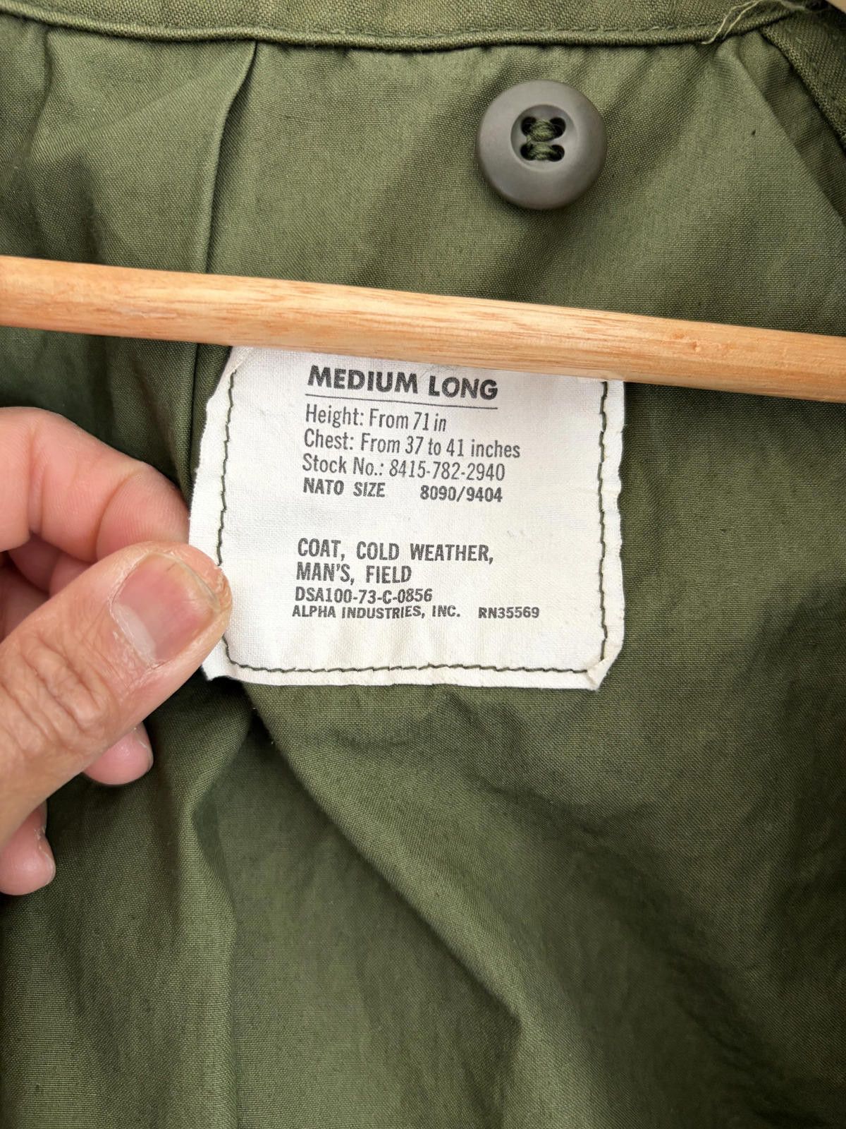 Alpha Industries RARE Vintage 70s Military Utility Field Cargo Jacket Size US M / EU 48-50 / 2 - 6 Thumbnail
