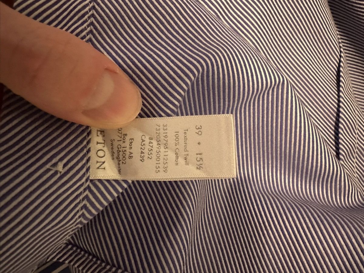 Eton $350 King Twill Jacquard (15.5/39) Size US M / EU 48-50 / 2 - 5 Thumbnail