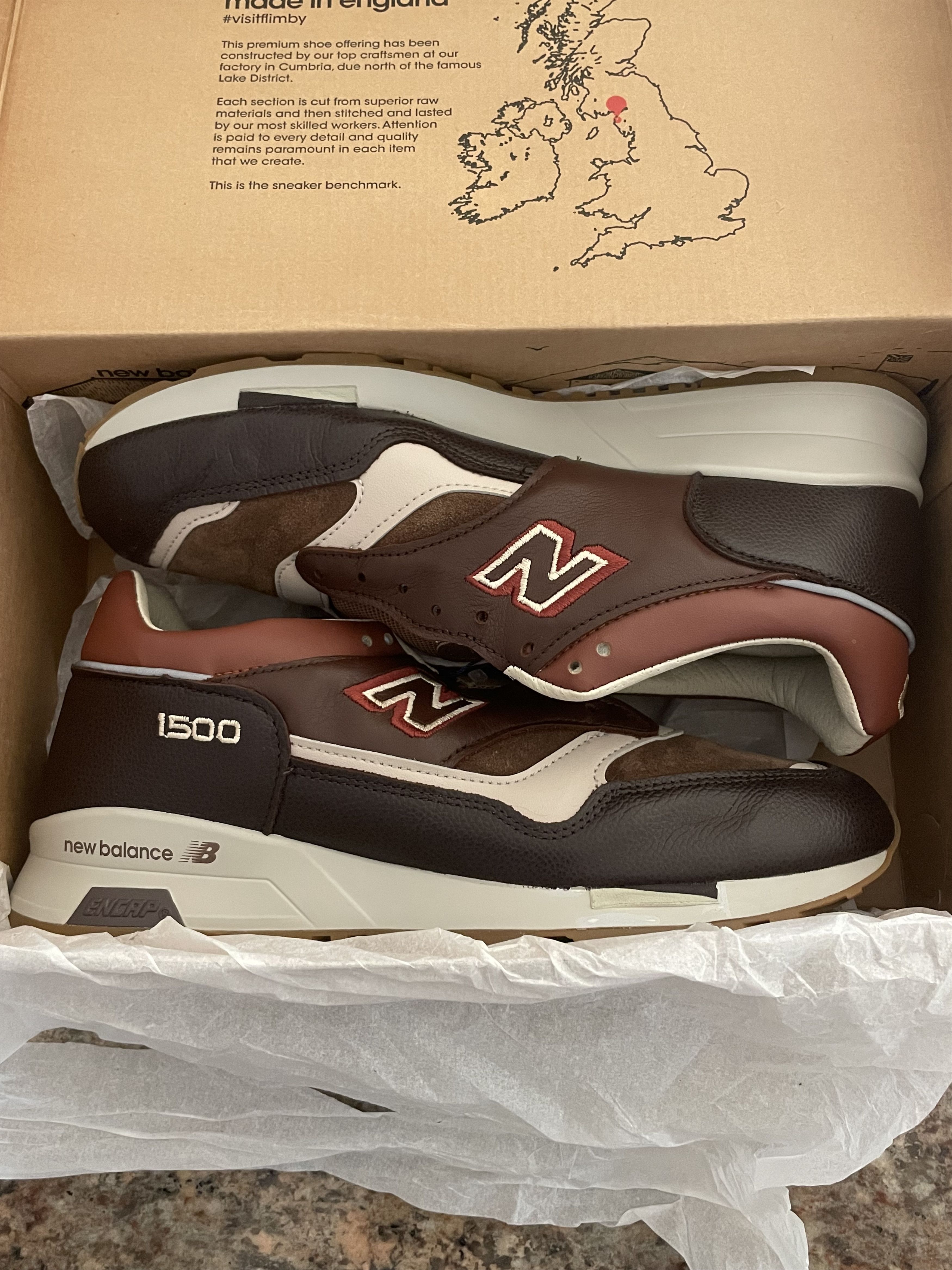 New Balance New Balance 1500 made in UK French Roast Size US 9 / EU 42 - 6 Thumbnail