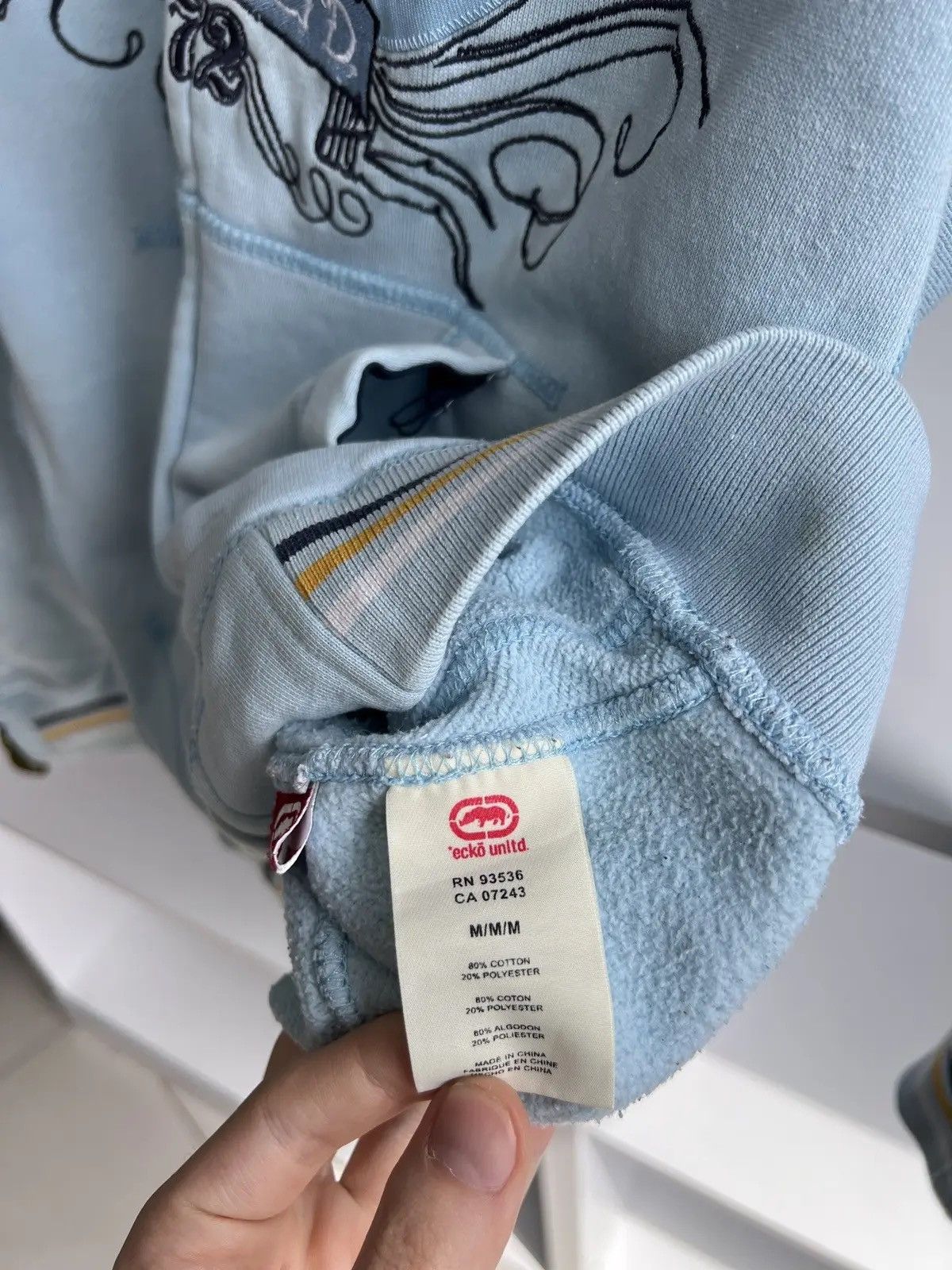 Ecko Unltd. × Vintage Vintage Ecko Y2k Style Hoodie Size US M / EU 48-50 / 2 - 9 Thumbnail