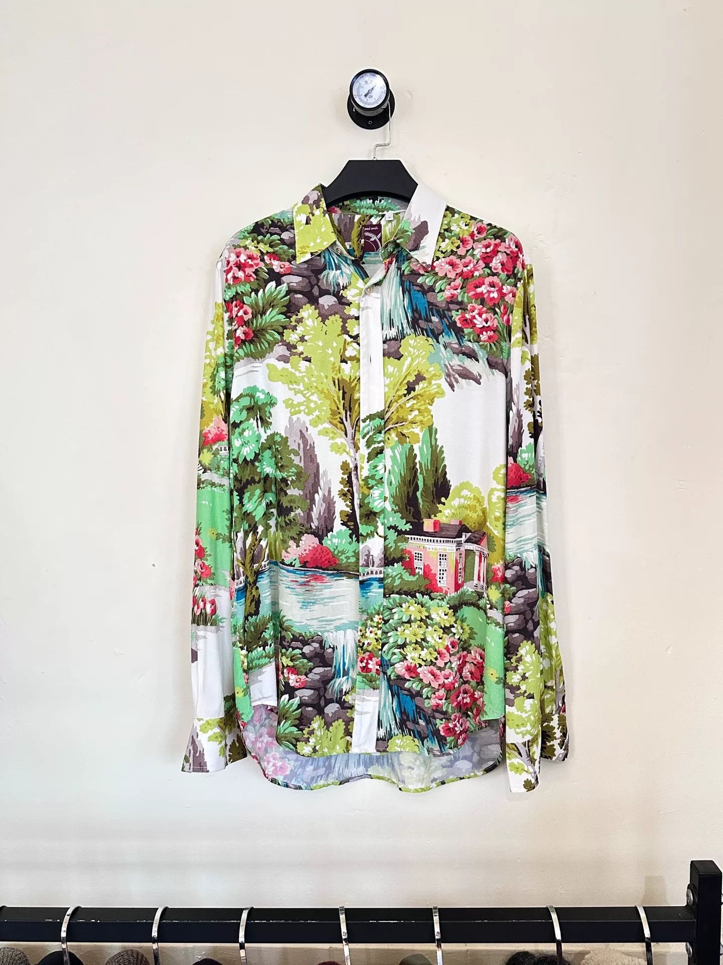 Paul Smith Paul Smith Floral Oil Painting Shirt Size US M / EU 48-50 / 2 - 1 Thumbnail