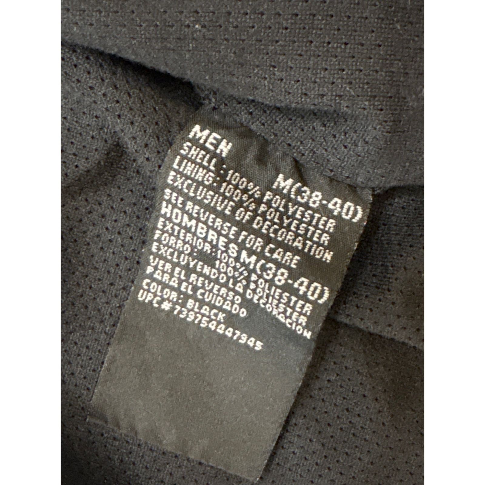 Starter Starter Track Jacket Mens Medium Black Full Zip Windbreaker Size US M / EU 48-50 / 2 - 5 Thumbnail