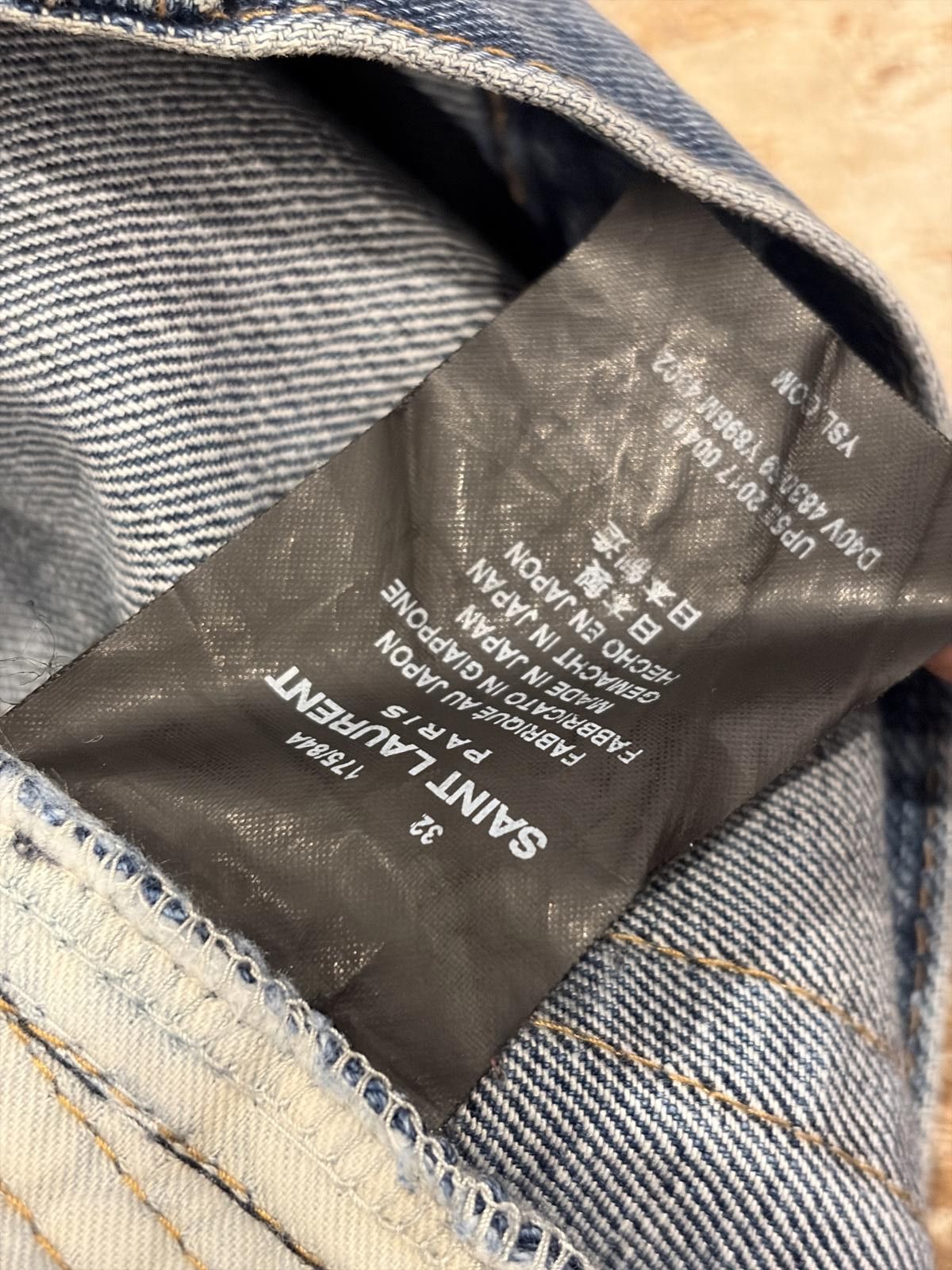 Saint Laurent Paris Saint Laurent Jeans Size US 32 / EU 48 - 4 Thumbnail