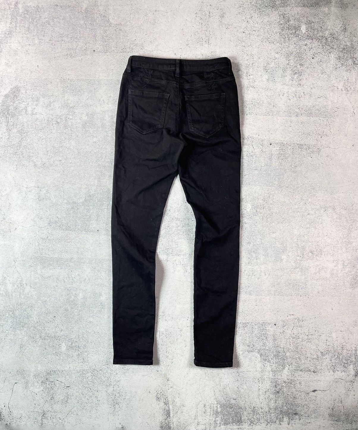 Vivienne Westwood Vivienne Westwood Skinny War Peace Orb Embossed Pocket Jeans Size 25" / US 0 / IT 36 - 4 Thumbnail