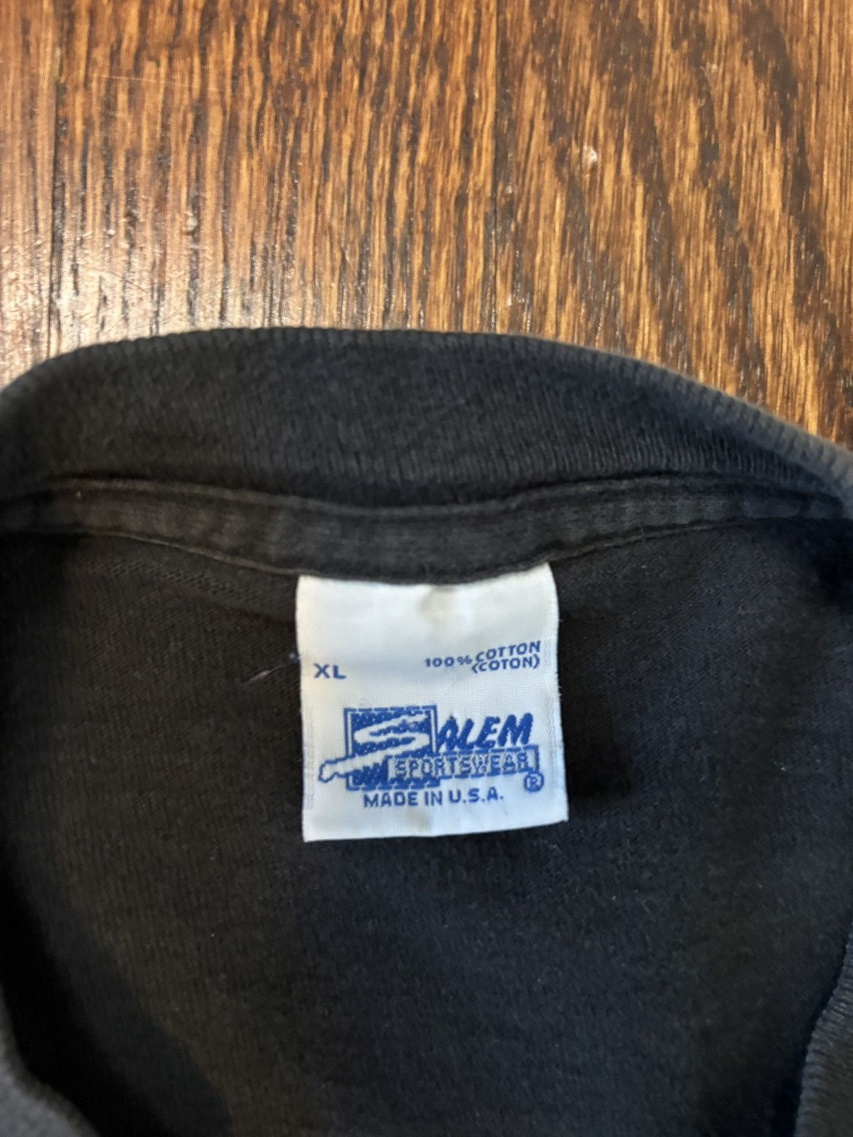 Salem Sportswear Vintage 90s Hornets Tee Size US XL / EU 56 / 4 - 4 Thumbnail