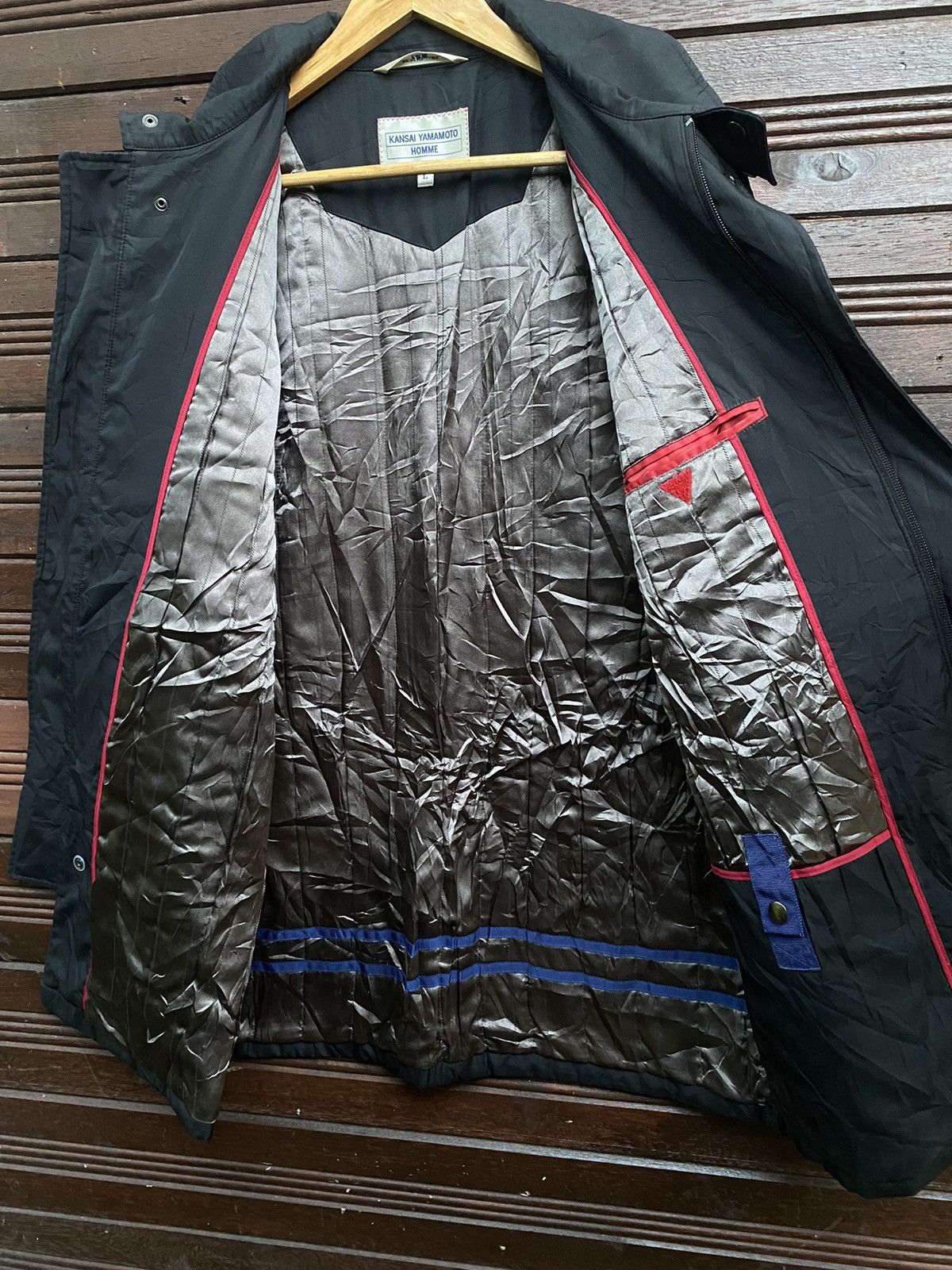 Kansai Yamamoto × Vintage Vintage Kansai Yamamoto Homme Chore Jacket Size US L / EU 52-54 / 3 - 4 Thumbnail