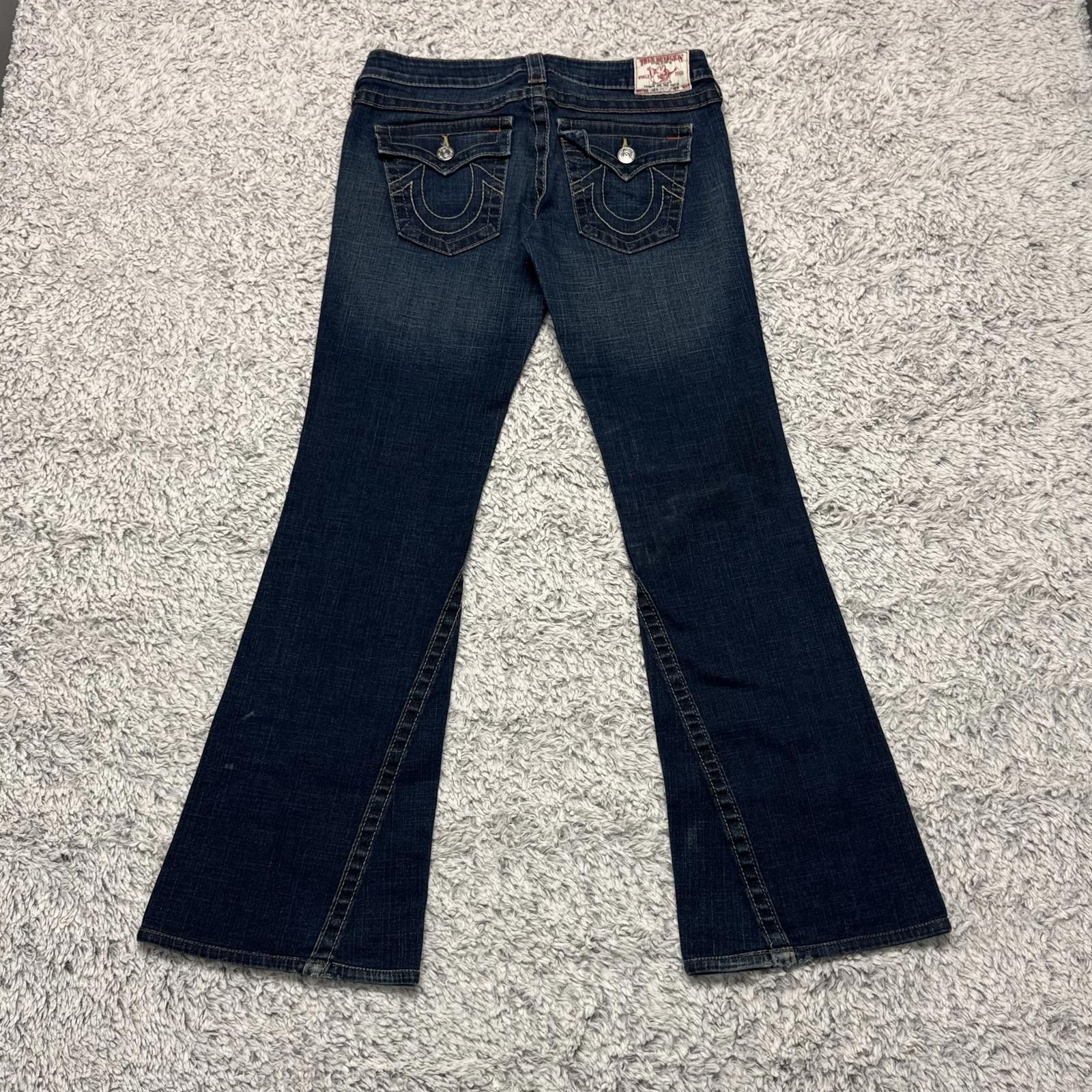 Other True Religion Joey Flared Bootcut Jeans Size 30" / US 8 / IT 44 - 2 Thumbnail