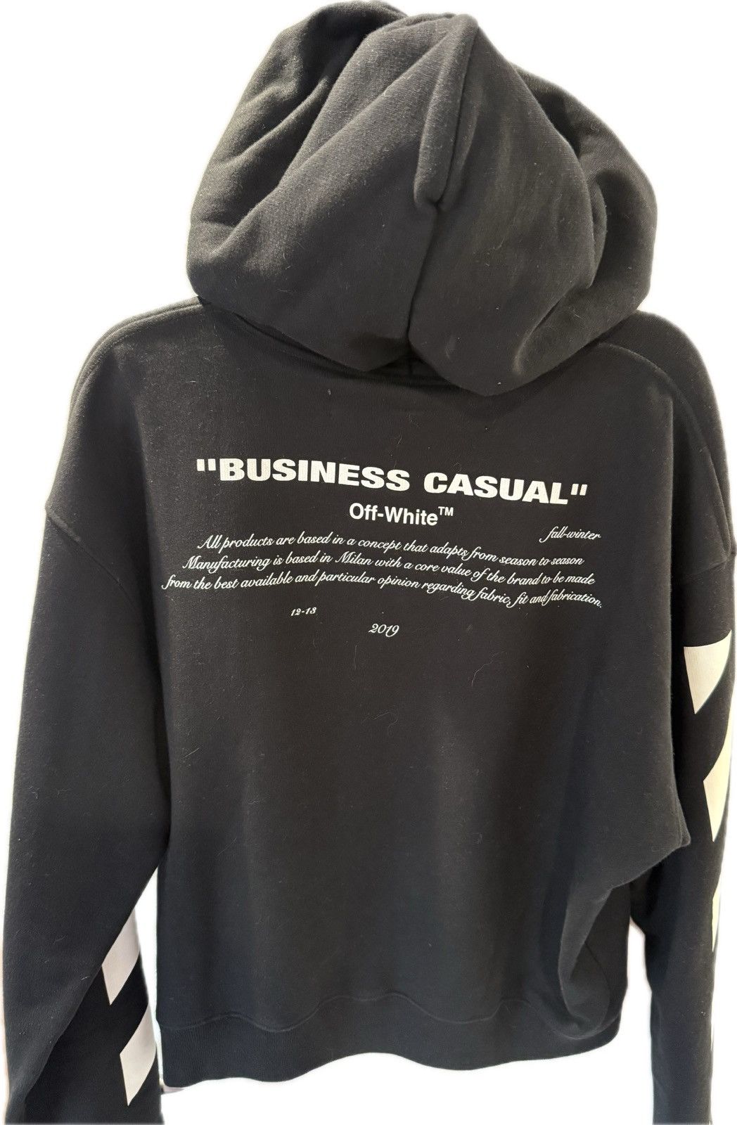 Off-White Off-White Business Casual Hoodie Size US S / EU 44-46 / 1 - 10 Thumbnail
