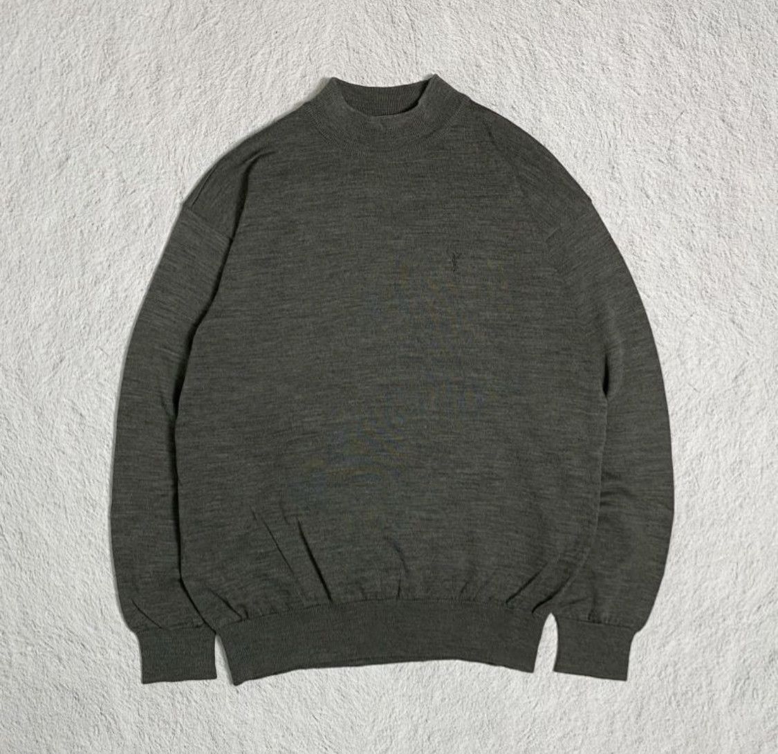 Yves Saint Laurent Vintage YSL Yves Saint Laurent Knitwear Sweaters Size US L / EU 52-54 / 3 - 1 Thumbnail