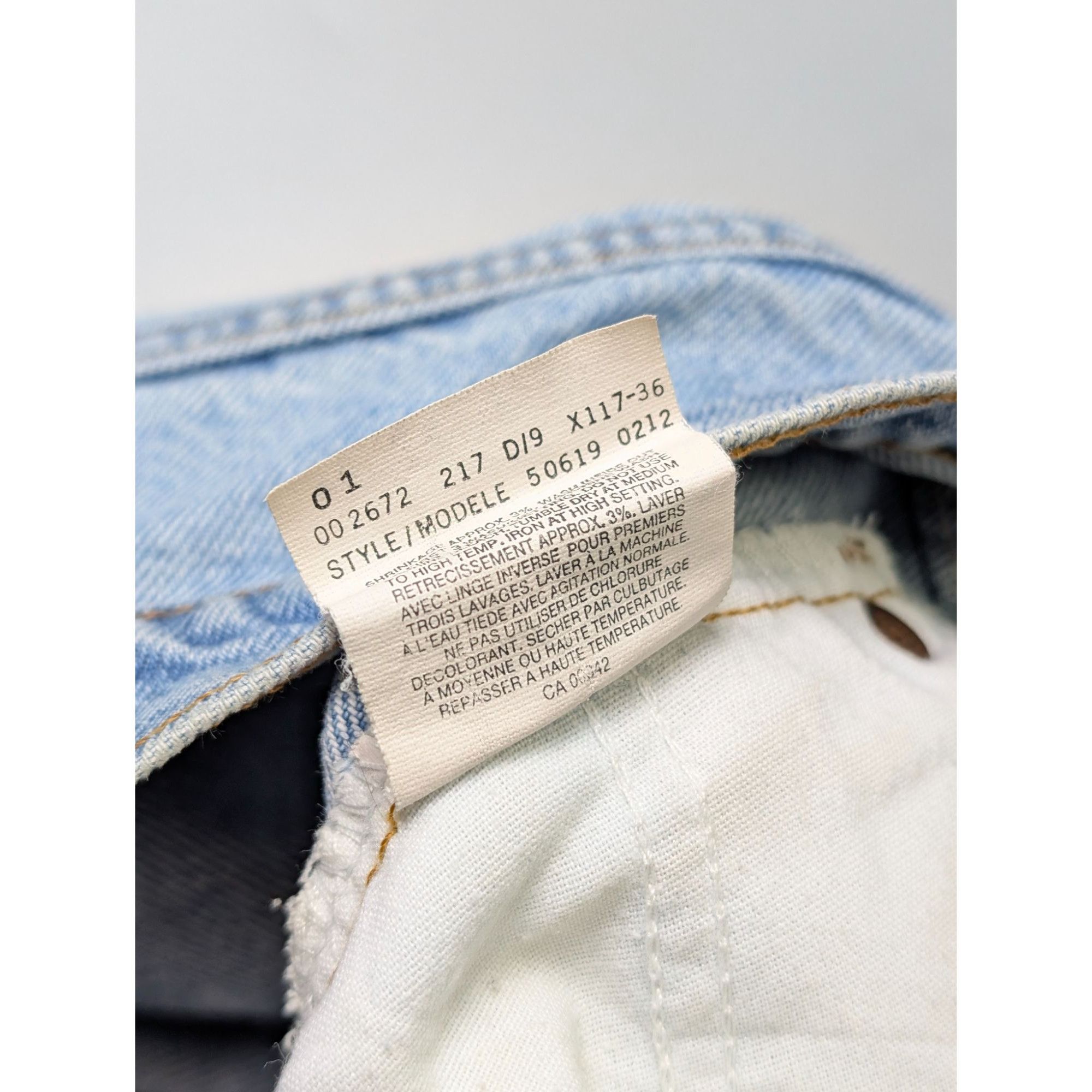 Levi's Levi's 506 Orange Tab Distressed Denim Jeans Pants (Y1083) Size US 34 / EU 50 - 10 Thumbnail